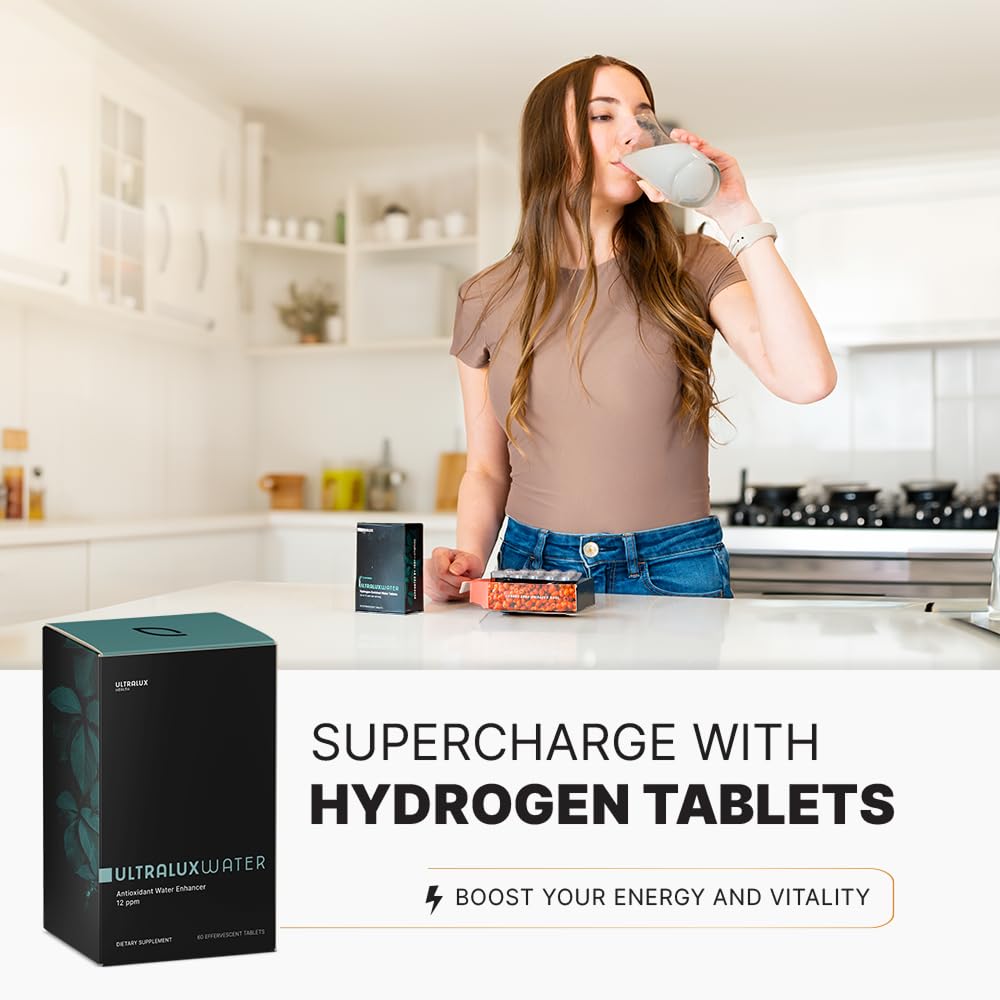 UltraLux Health Hydrogen Water Tablets 60 Tablets
