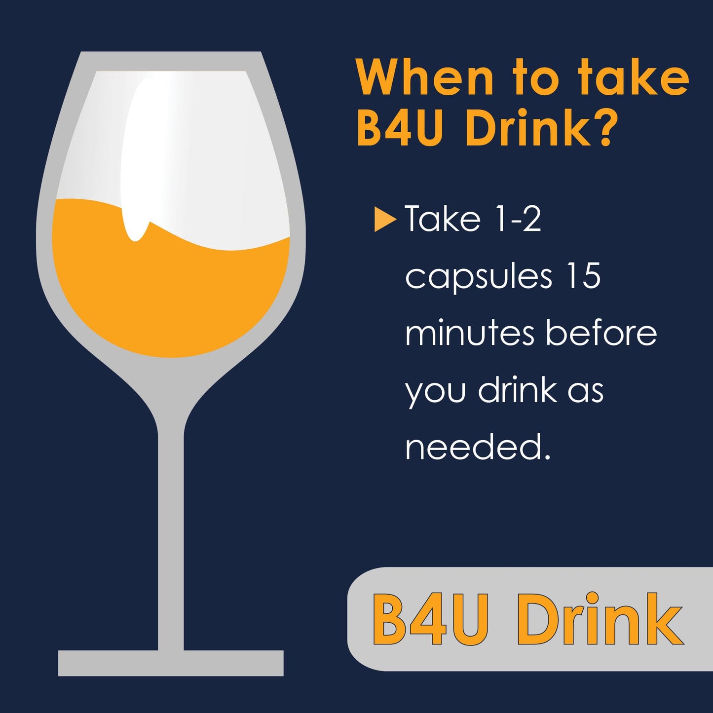Option One B4U Drink DAO Enzyme Plus Liver Support Capsule 30 Count