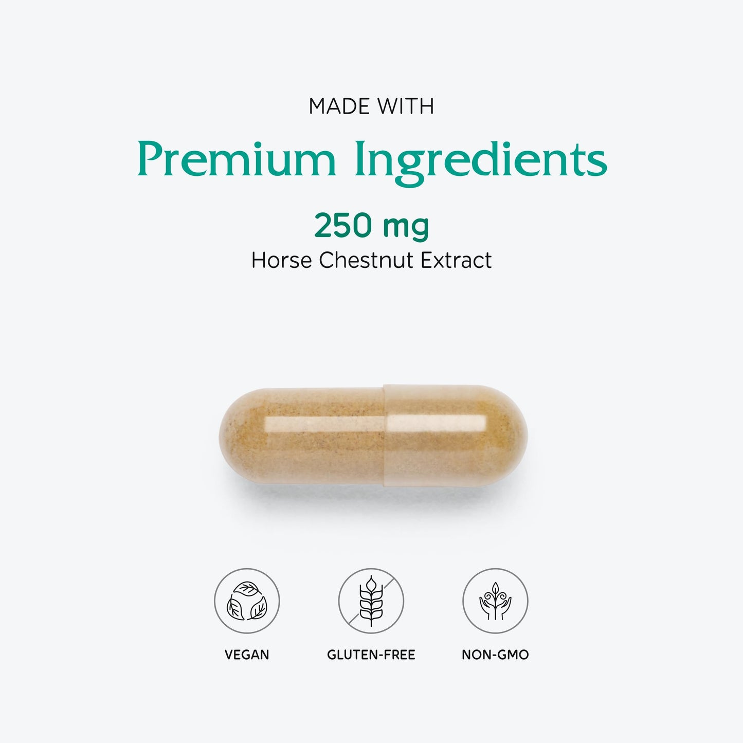 Vitanica Horse Chestnut Capsules, 60 Count