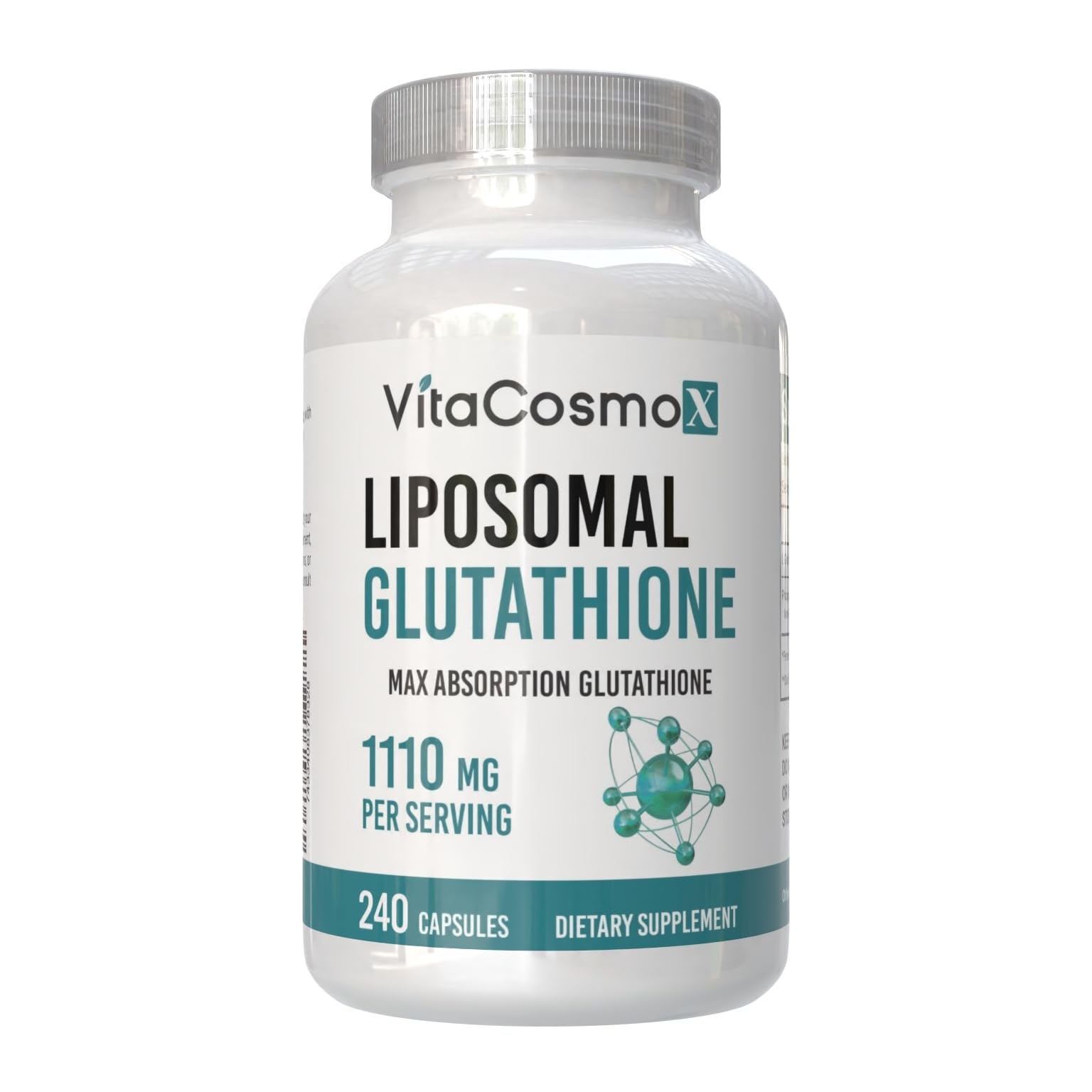 VitaCosmoX Liposomal Glutathione 1110 mg Capsule 240