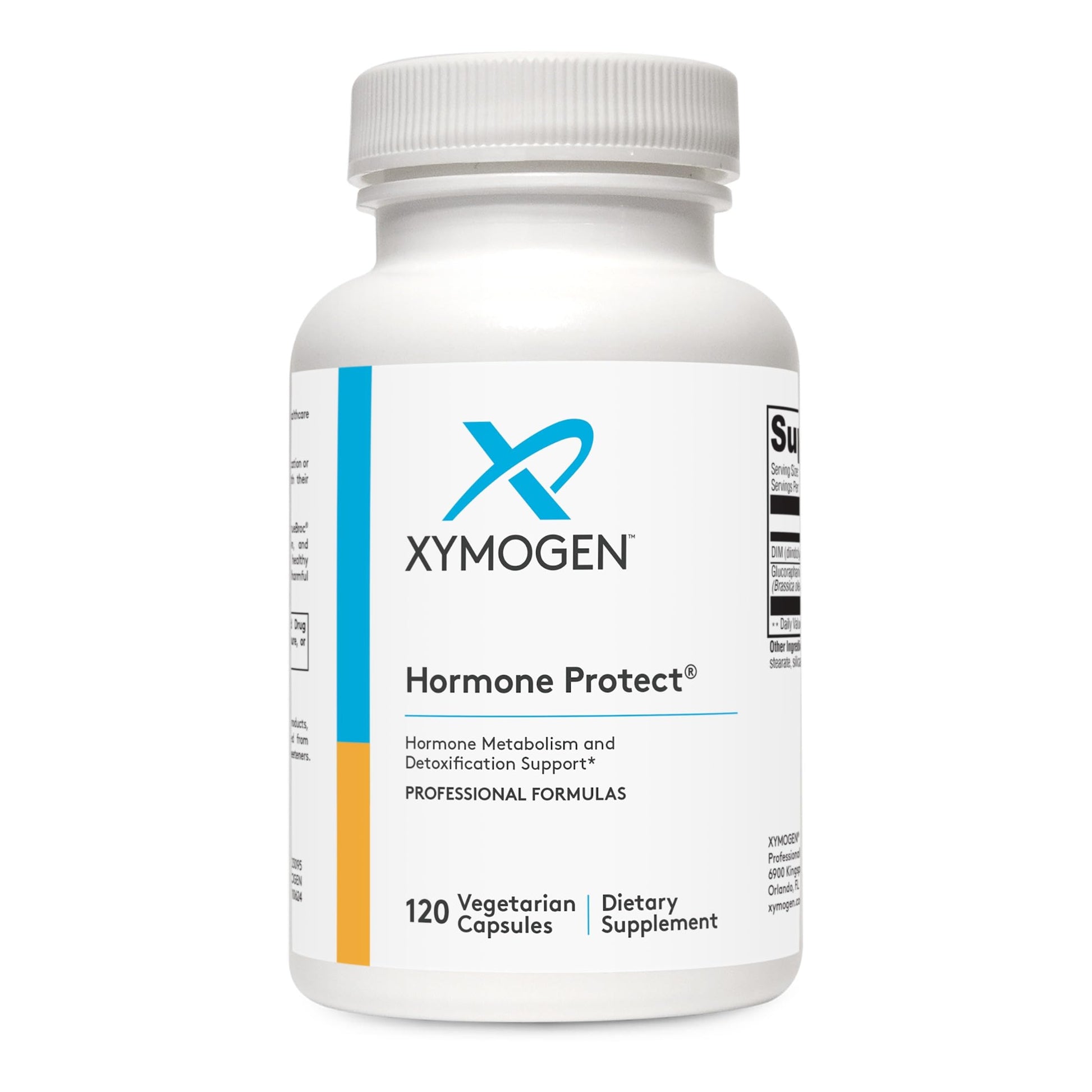 XYMOGEN Hormone Protect - Estrogen Metabolism Support - DIM & Broccoli, Kale, and Kolrabi Extract Capsules 120