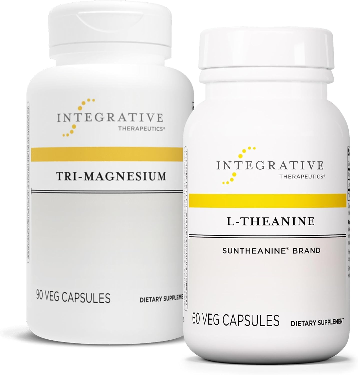 Integrative Therapeutics L-Theanine & Tri-Magnesium Bundle, Capsules, 150 Capsules