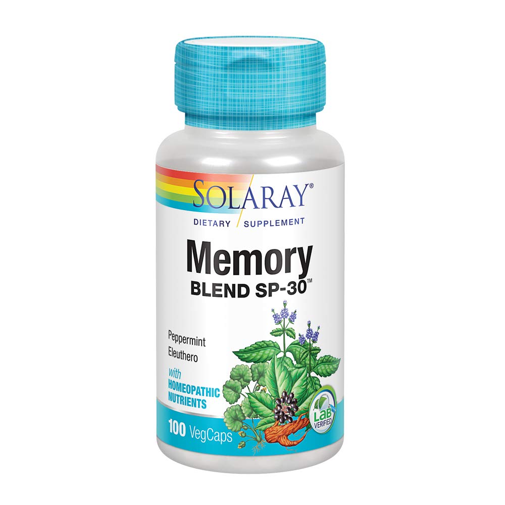 SOLARAY Memory Blend SP-30 Capsules 100 VegCaps