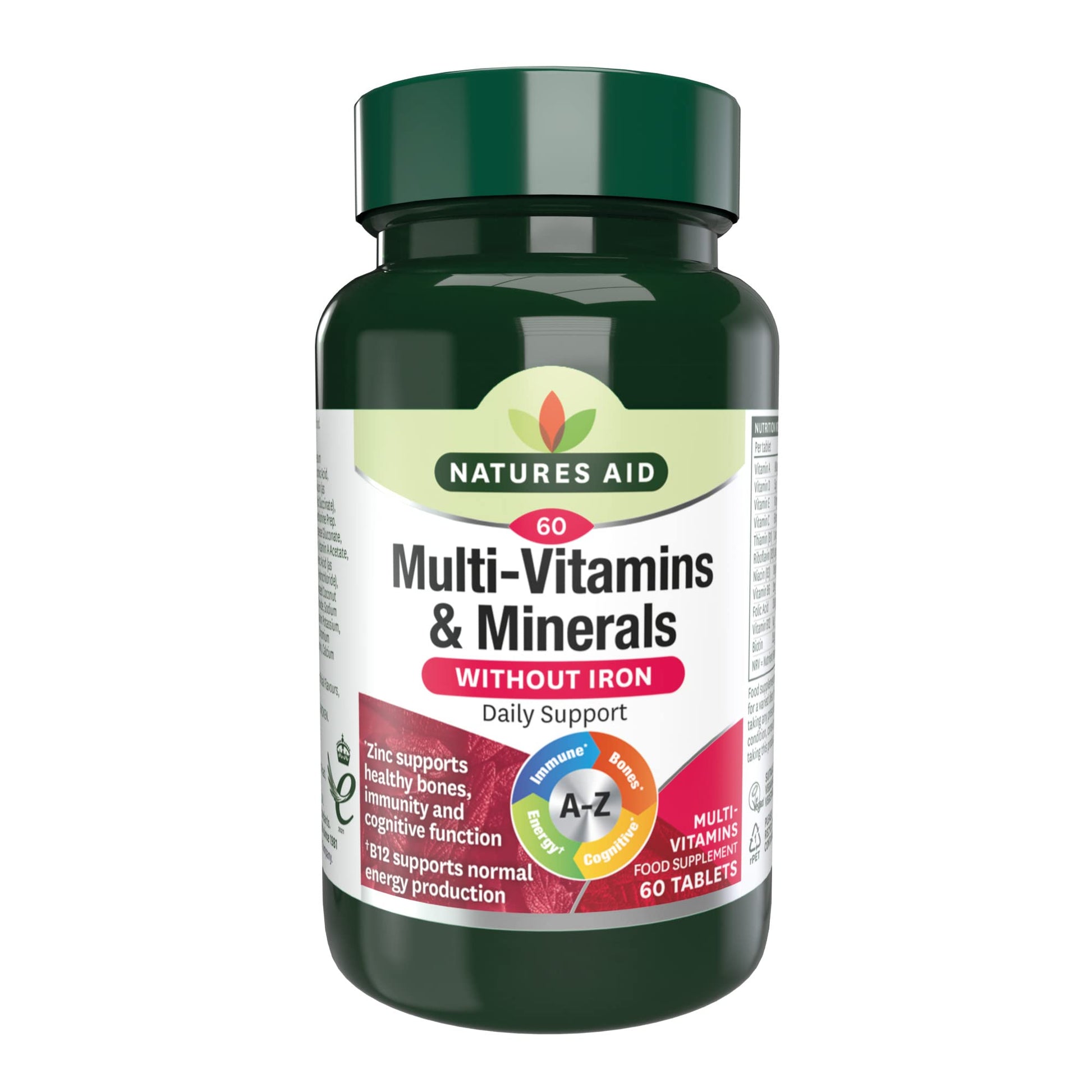 Natures Aid Multi Vitamins and Mineral Tablets 60