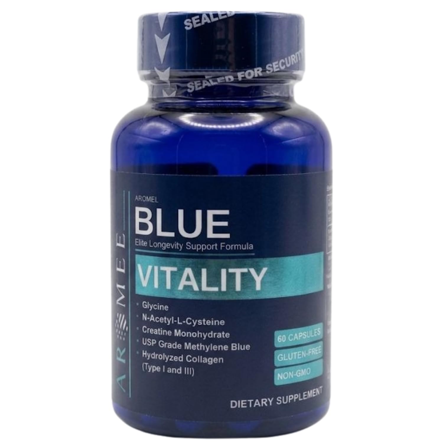 aromel Blue Vitality Elite Longevity Formula Capsules, 60