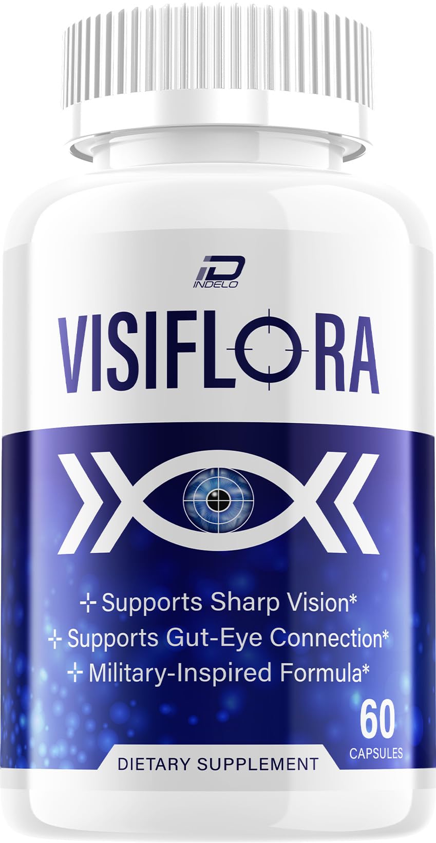 Indelo Visiflora Visual Support Supplement 60 Capsules
