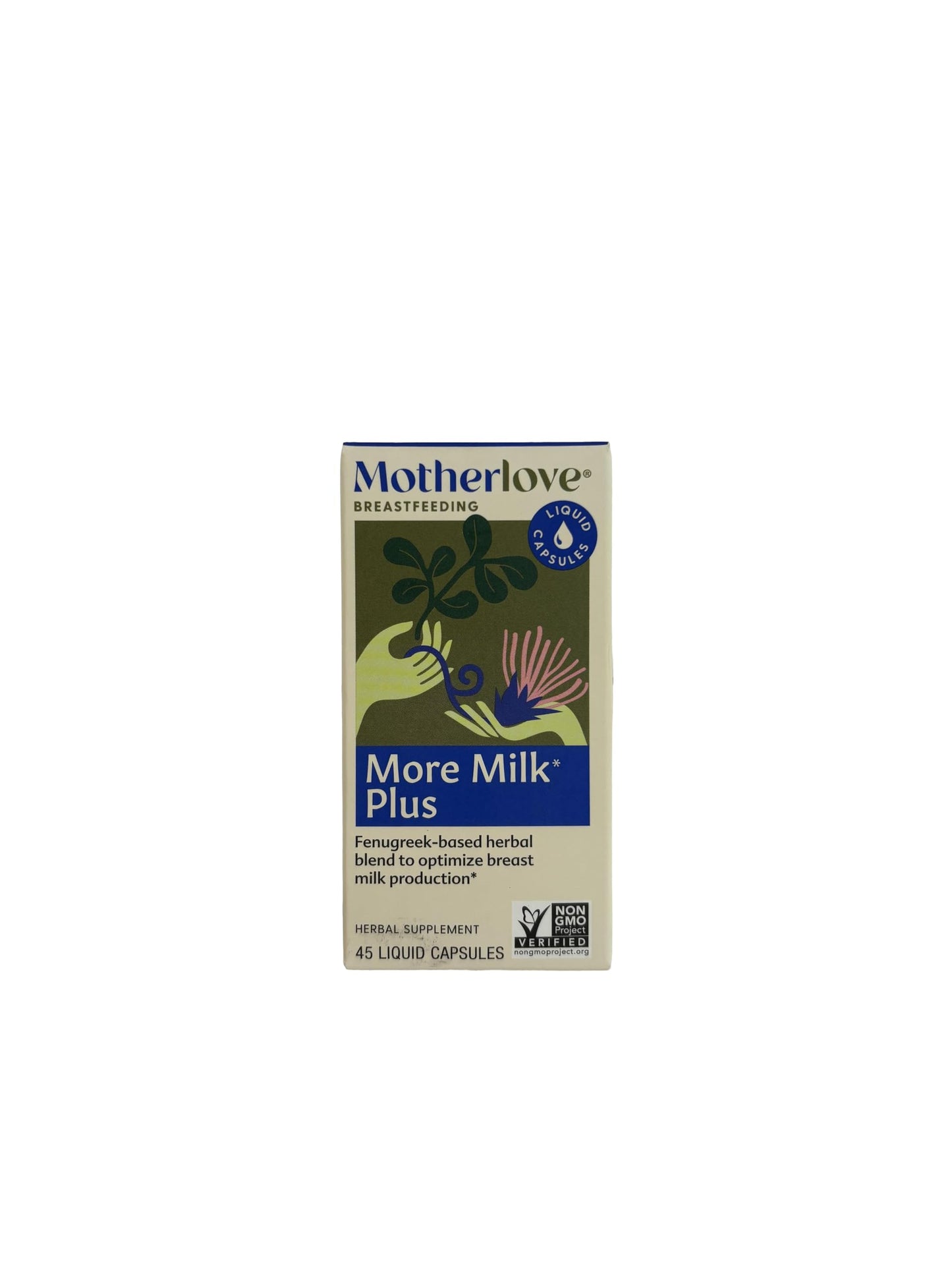Motherlove More Milk Plus Vegan Capsules, 45 Capsules