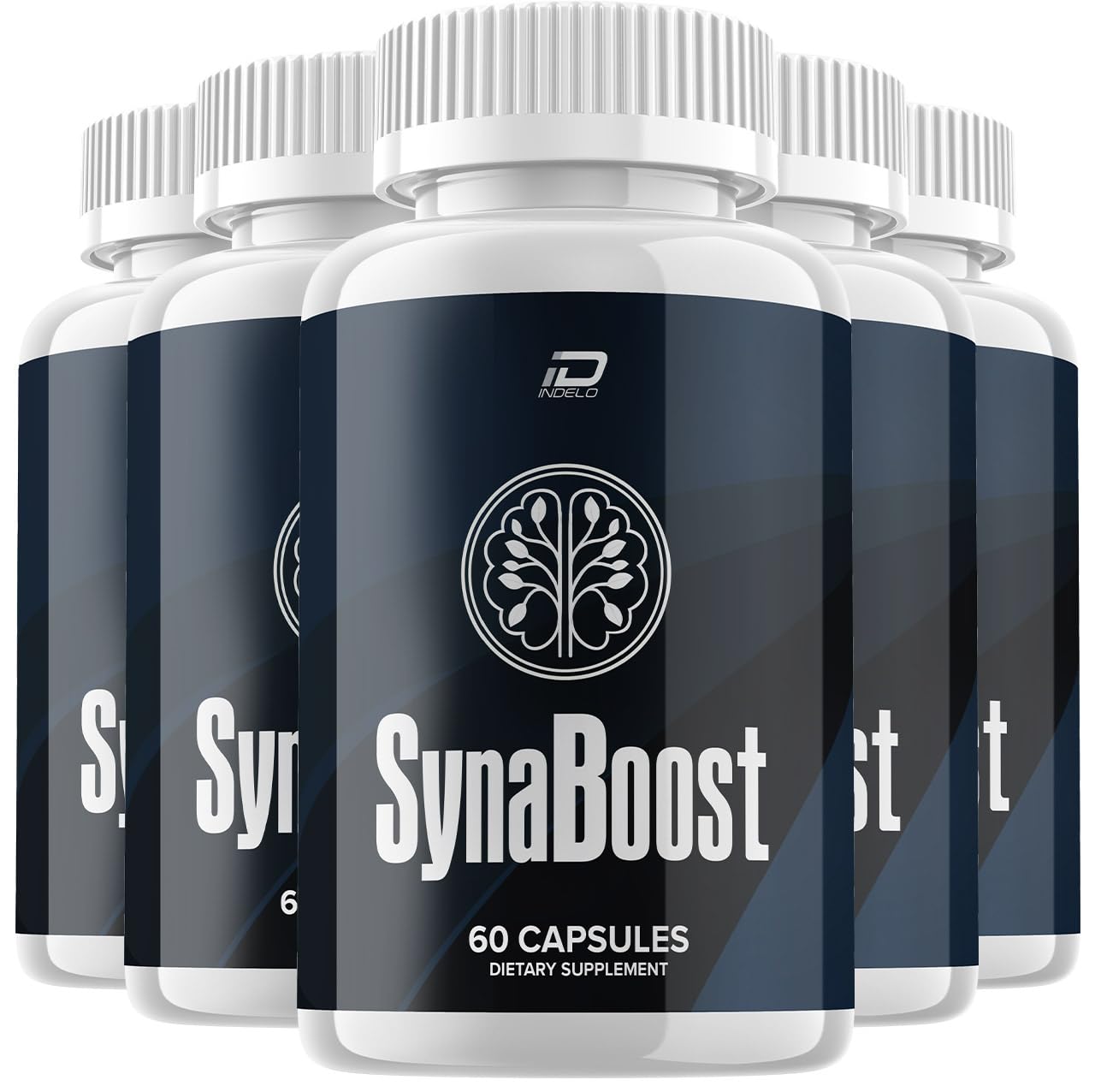 Indelo SynaBoost Brain Supplement Capsules, 300 Capsules