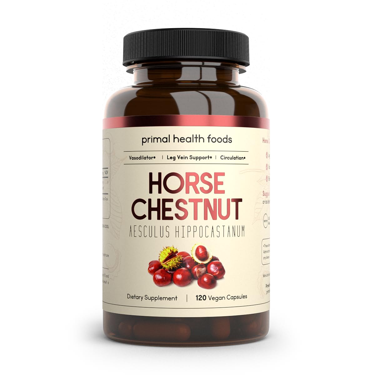Primal Health Foods Horse Chestnut Extract 500 mg Capsule 120