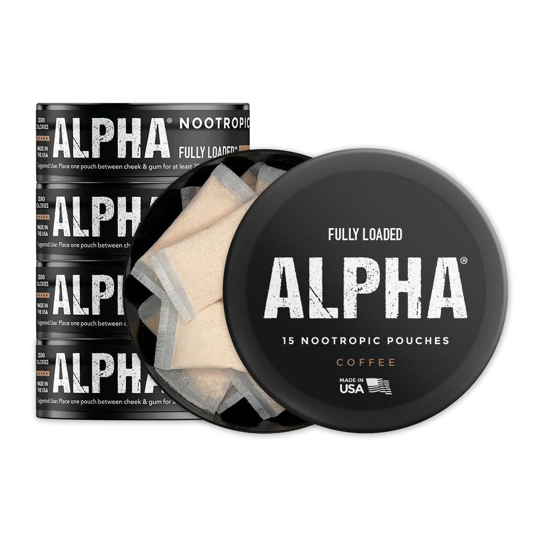 Fully Loaded Bullseye Alpha Nootropic Pouches Capsules 75