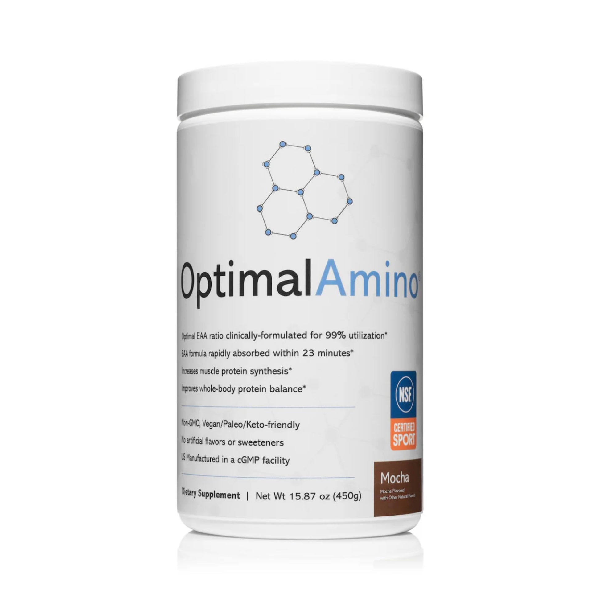 OptimalAmino Amino Acid Powder 15.87 Ounce