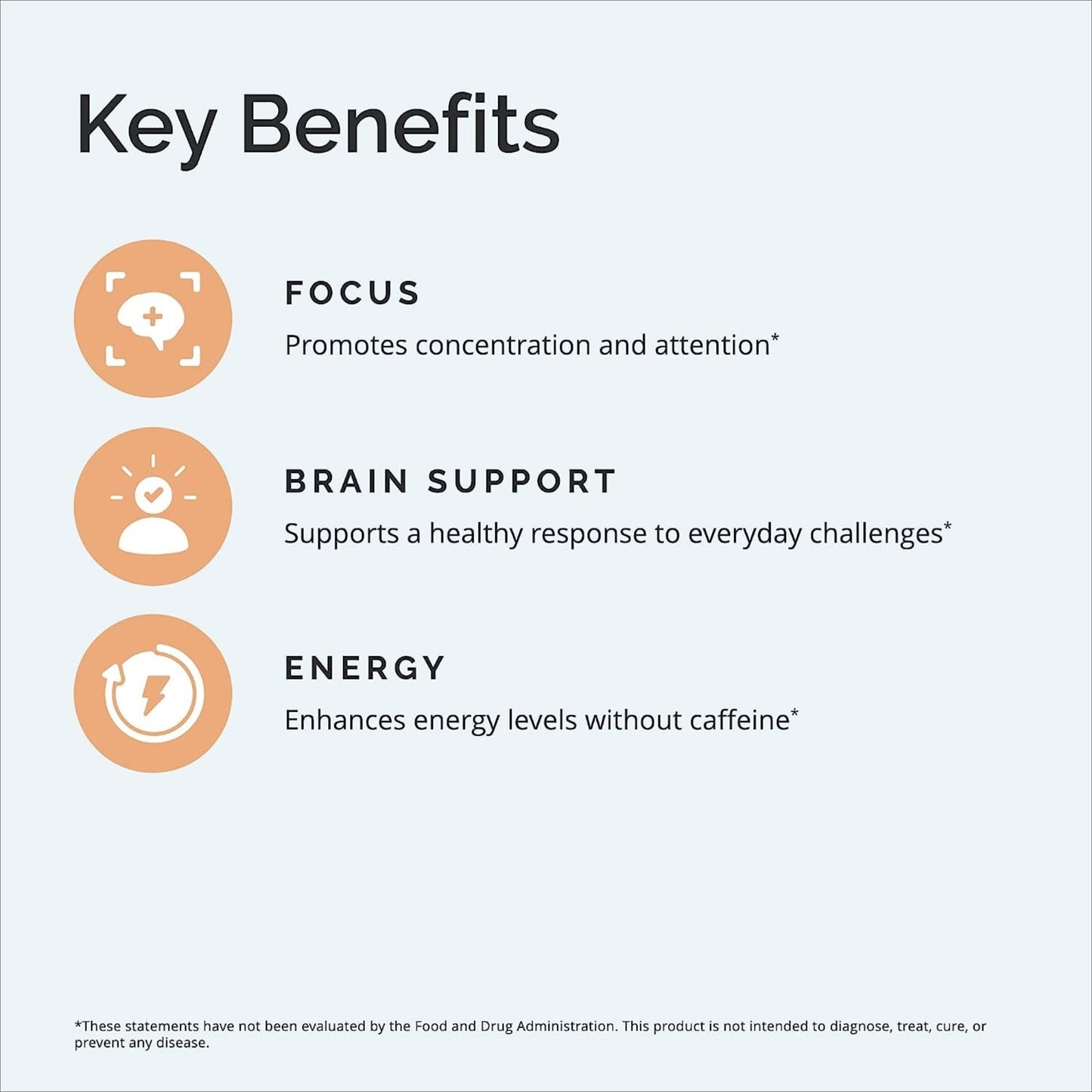 BRAINMD Dr Amen Focus & Energy 240 Capsules