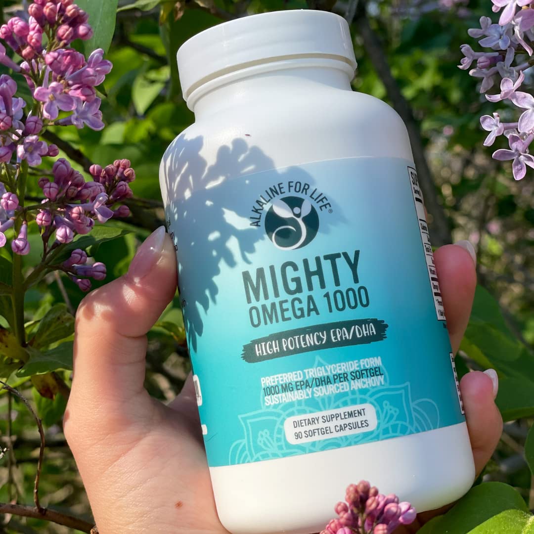 Alkaline for Life Mighty Omega 1000 Capsules 90 Count