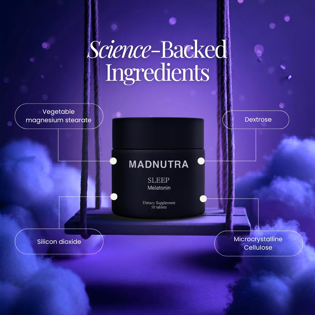MadNutra Melatonin 3 mg Tablet, 60 Tablets
