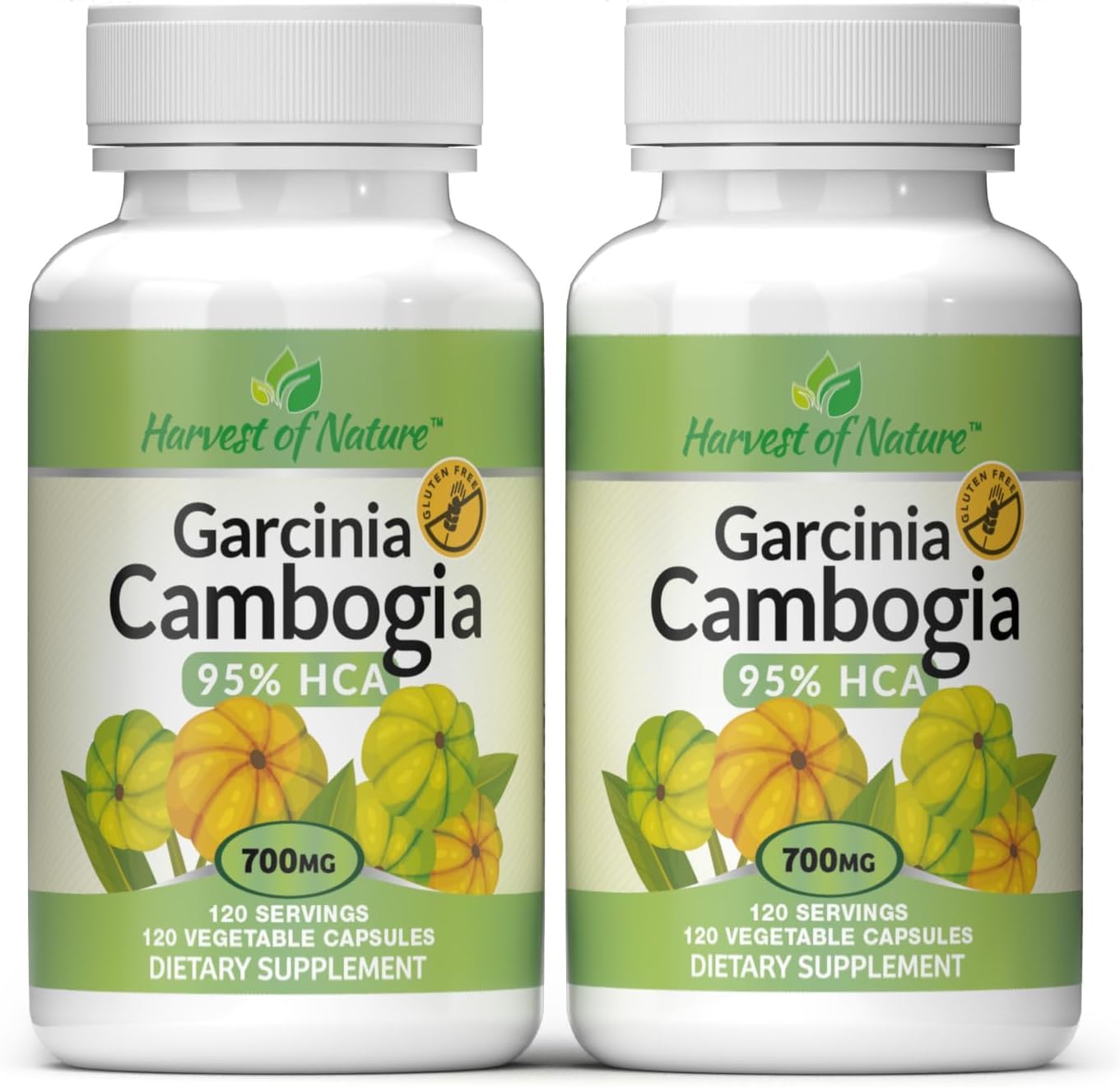 Basic Brands Harvest of Nature Garcinia Cambogia Capsules 240 Count