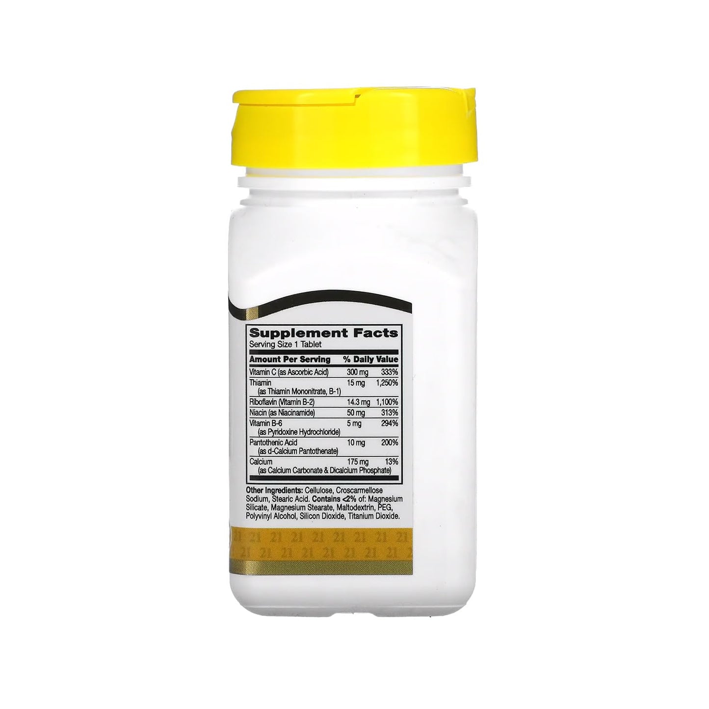 21st Century Vitamin B Complex with Vitamin C Caplets, 100 Count