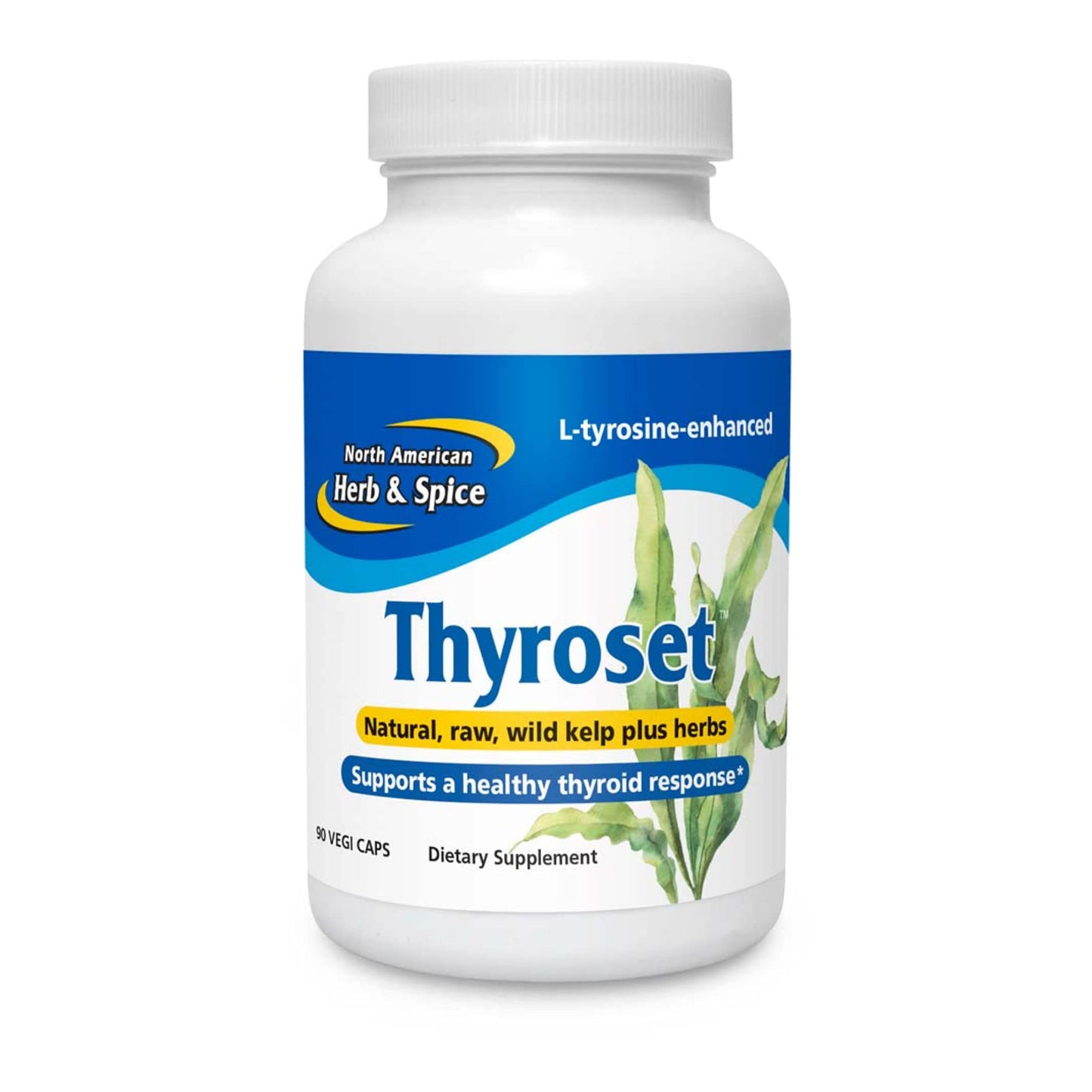 North American Herb & Spice Thyroset Capsules 90 Count