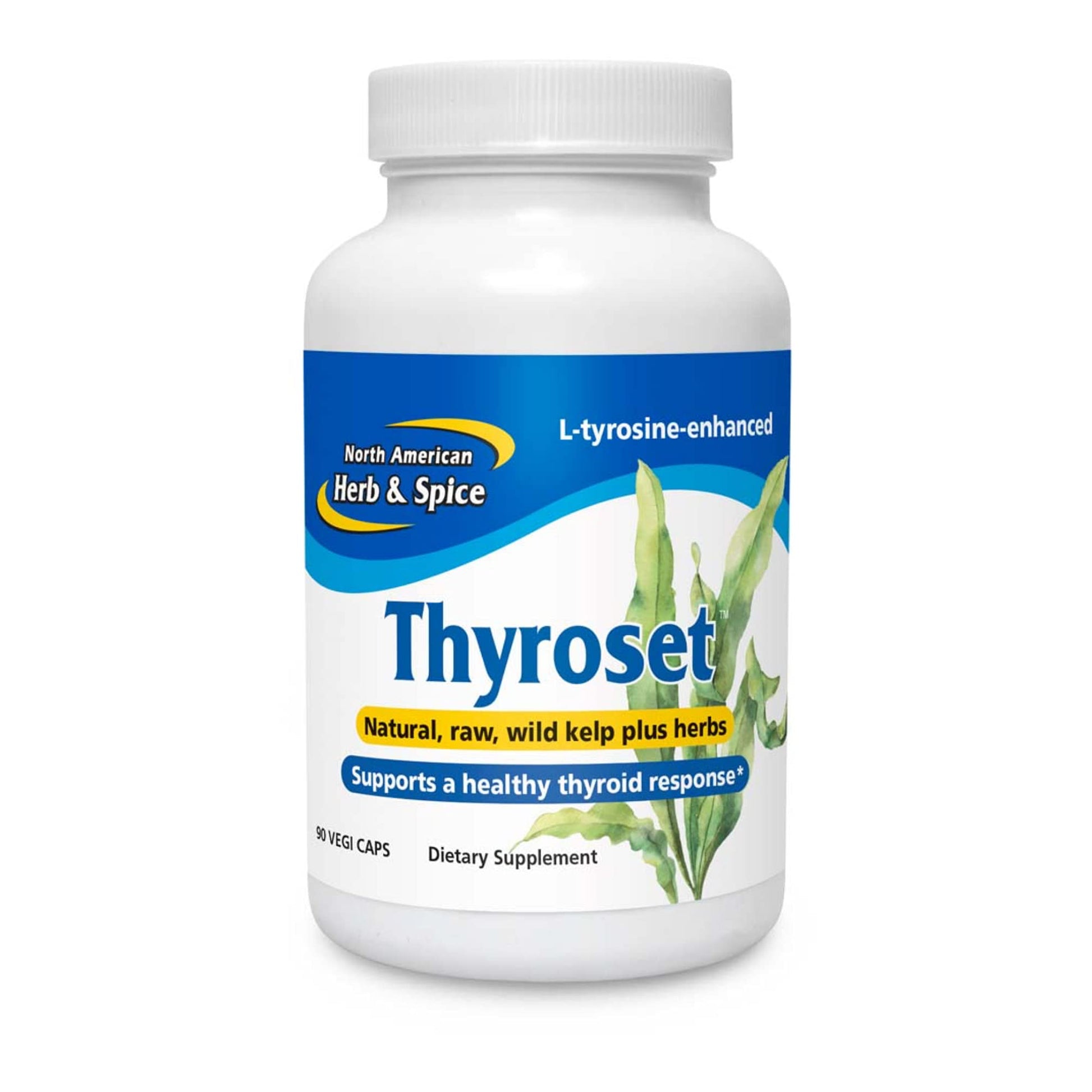 North American Herb & Spice Thyroset Capsules 90 Count