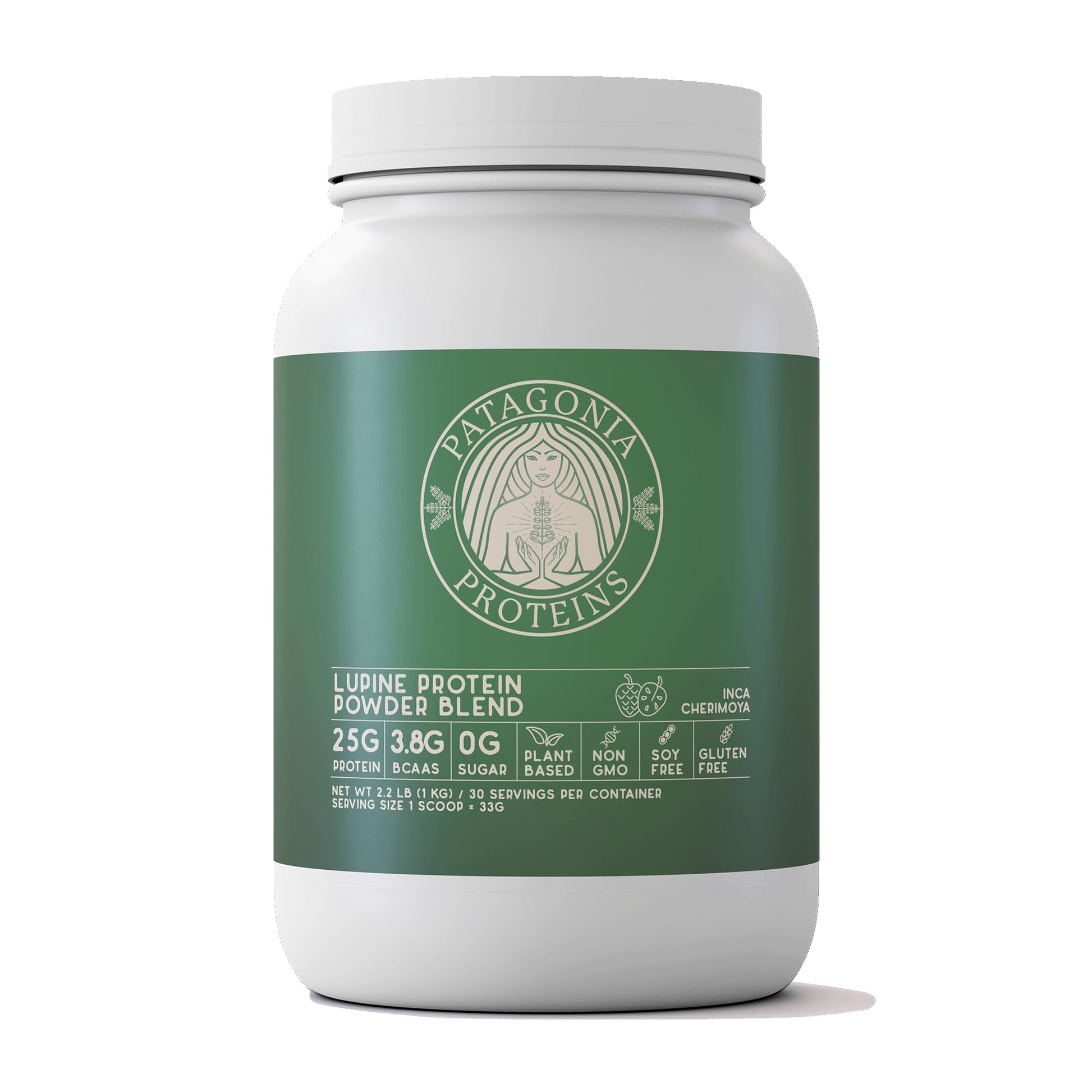 Patagonia Proteins Vegan Protein Powder Harvested in Chile Inca Cherimoya, 2.2 lb, 30 Servings