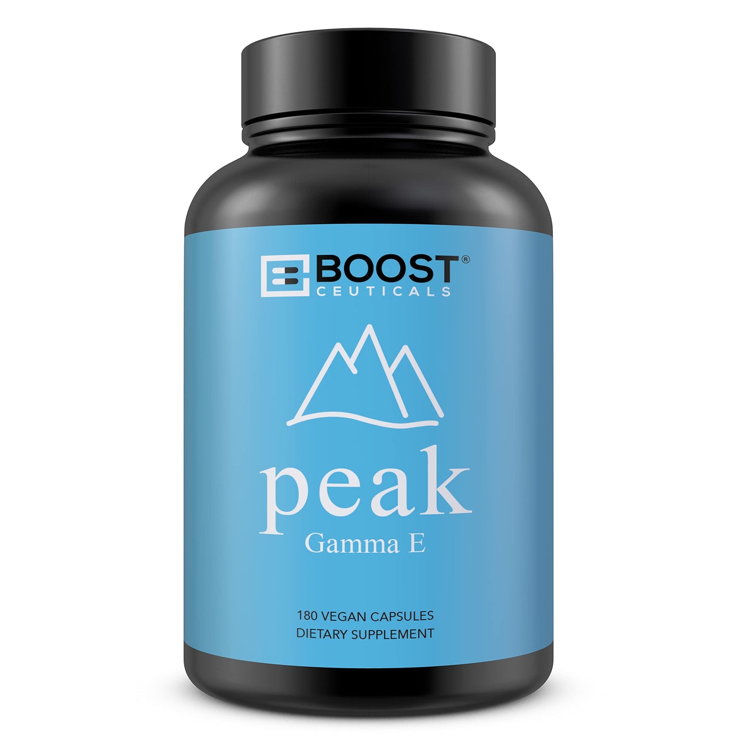 BoostCeuticals Gamma E 90mg Mixed Tocopherols, 180 Capsules