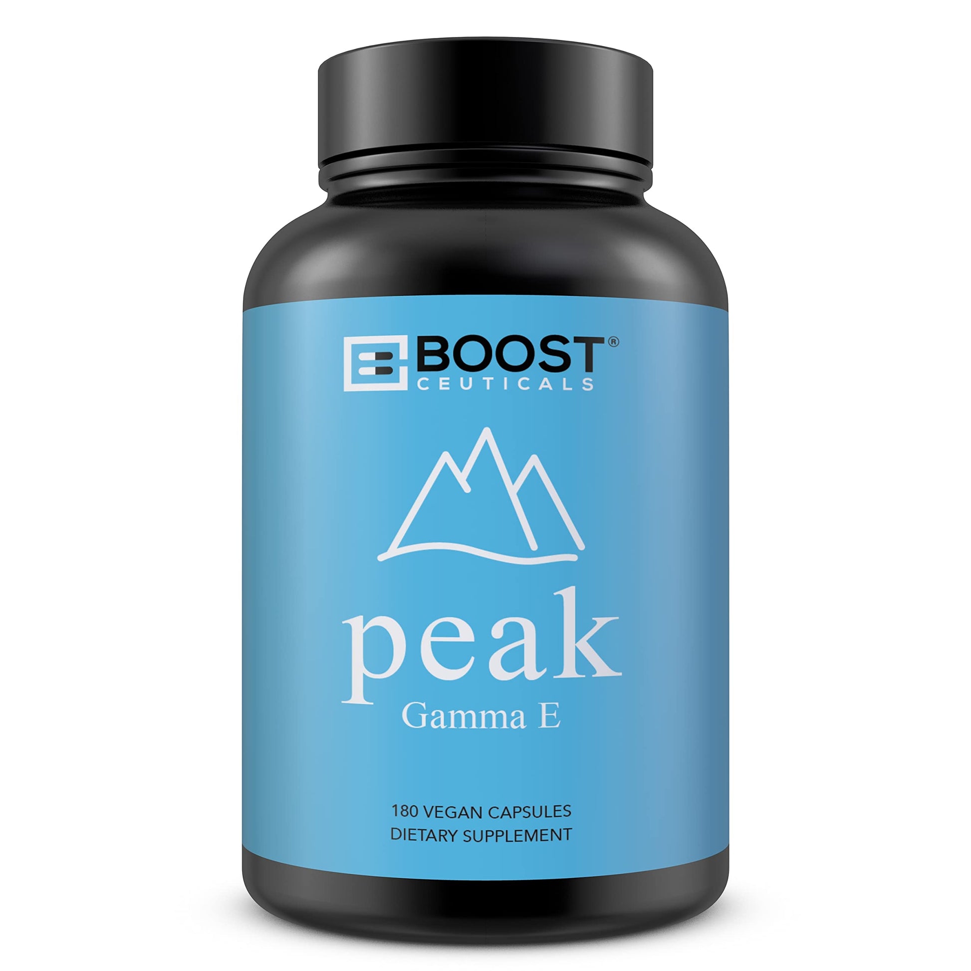 BoostCeuticals Gamma E 90mg Mixed Tocopherols, 180 Capsules