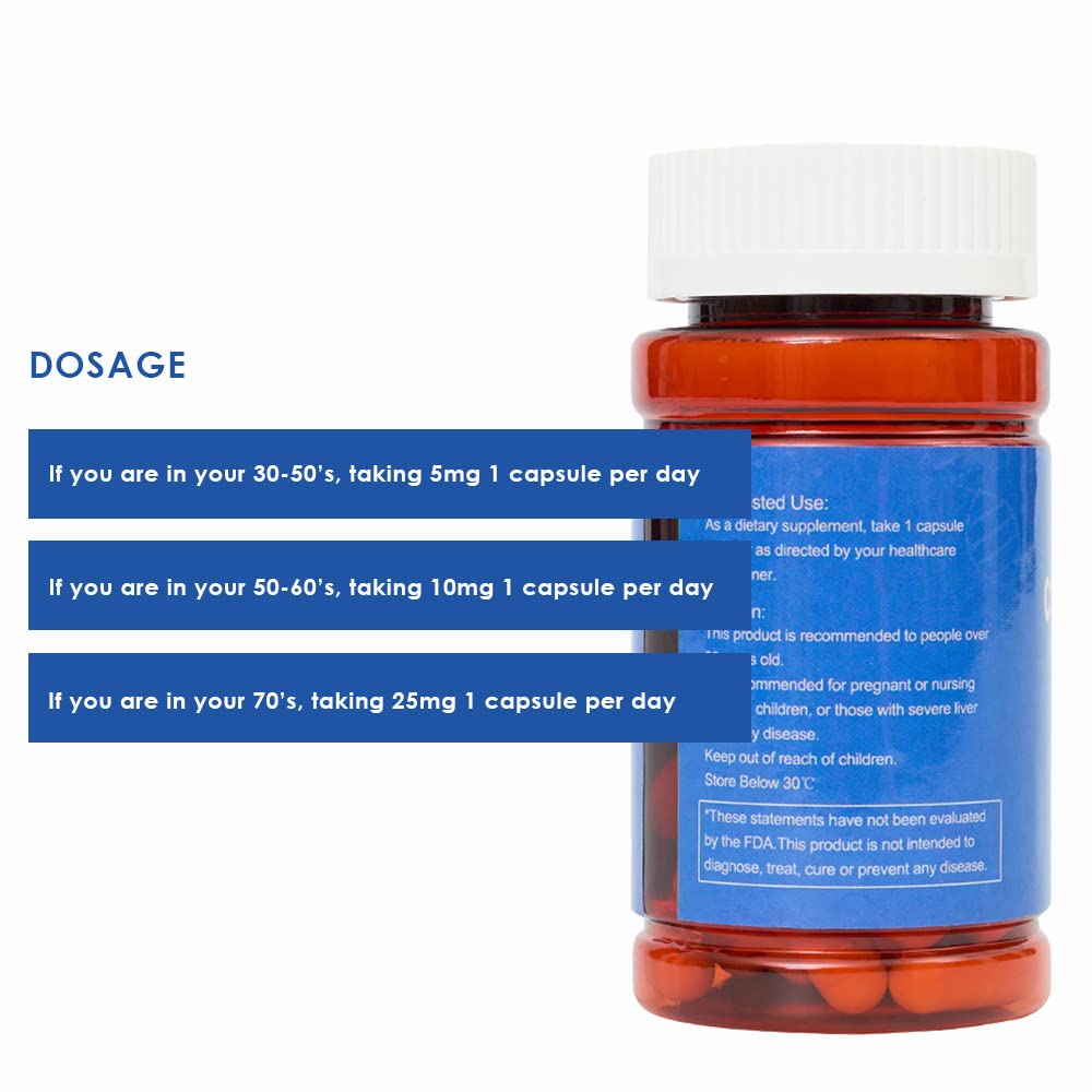 CAW Hypersorption Cycloastragenol 5Mg Capsules, 90 Count