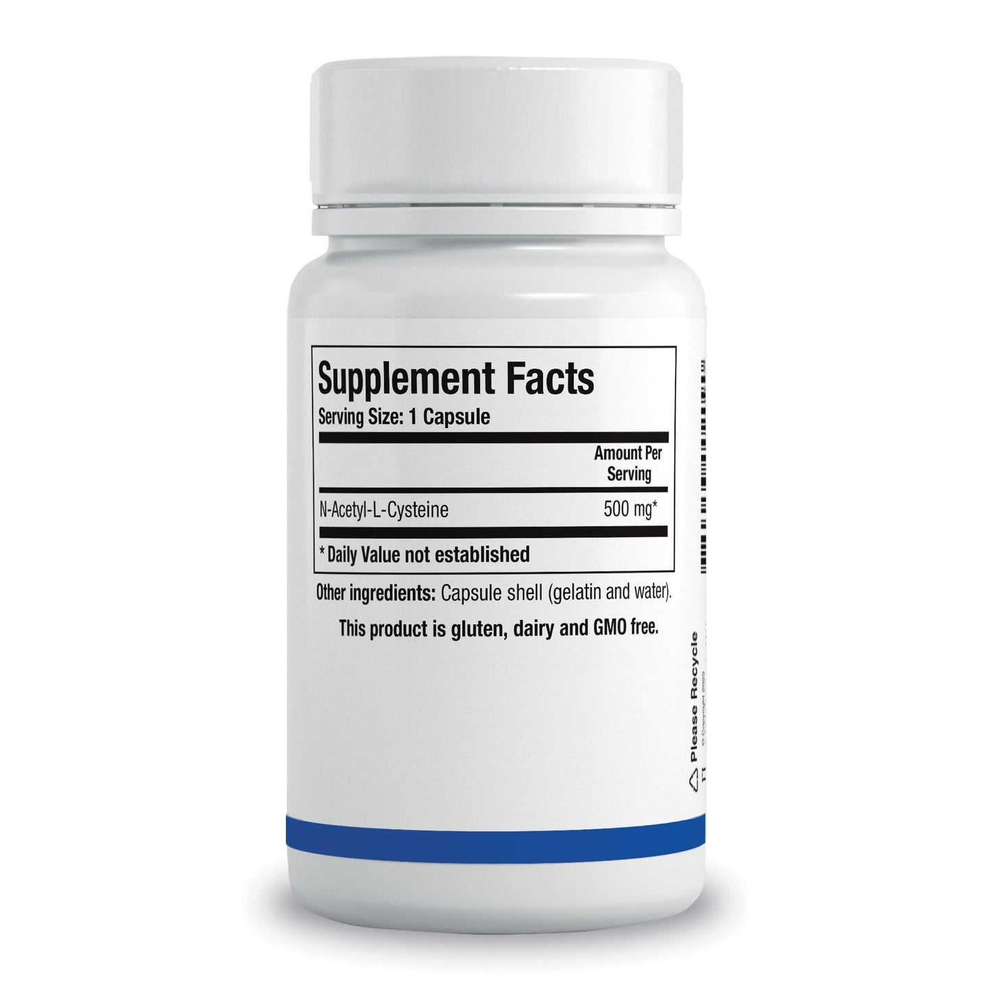 BIOTICS RESEARCH N-Acetyl L-Cysteine 500 mg, 180 Capsules