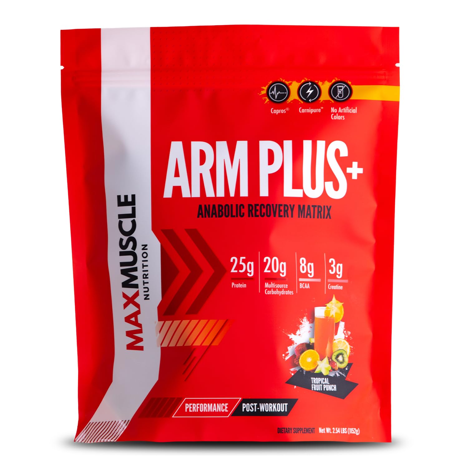 Max Muscle Arm Plus+ Anabolic Recovery Matrix Powder 2.54 oz