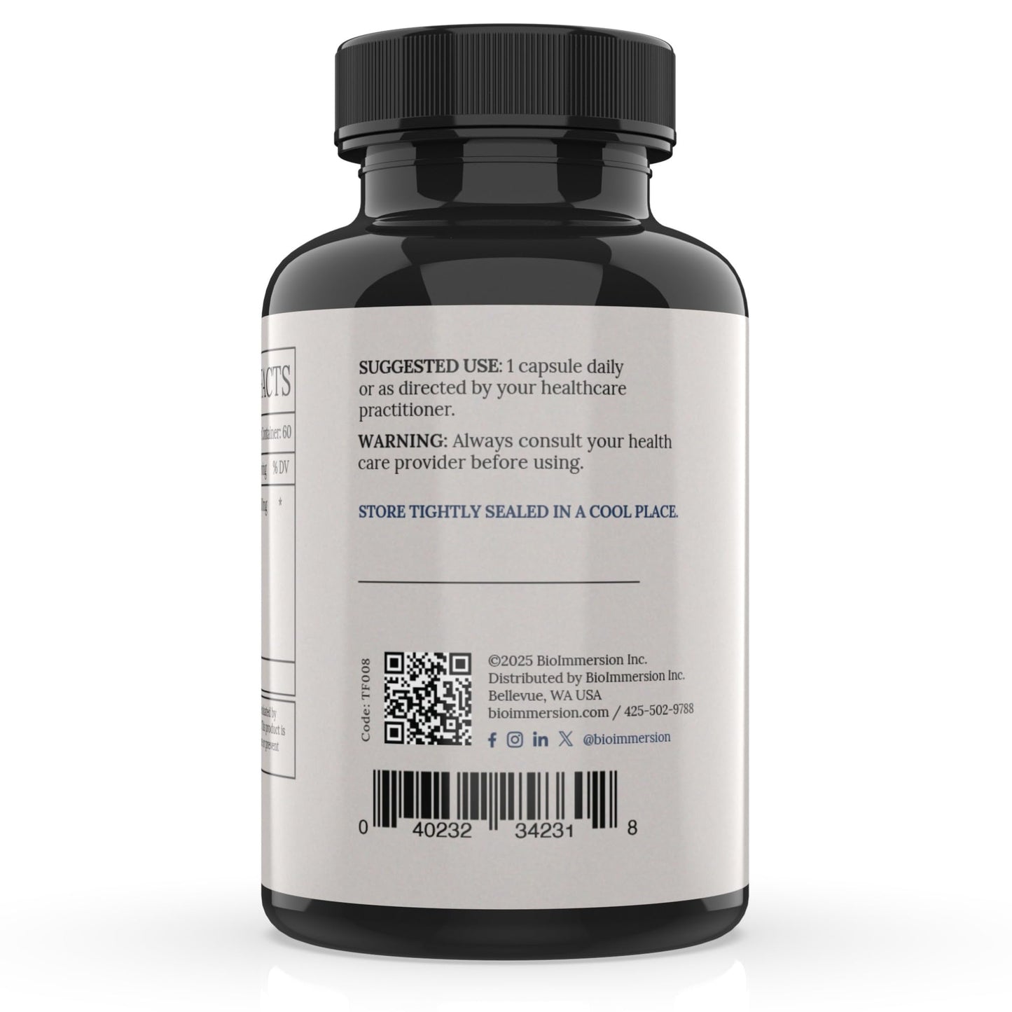 BioImmersion North American Blueberry Extract 500mg Capsules 60 Count