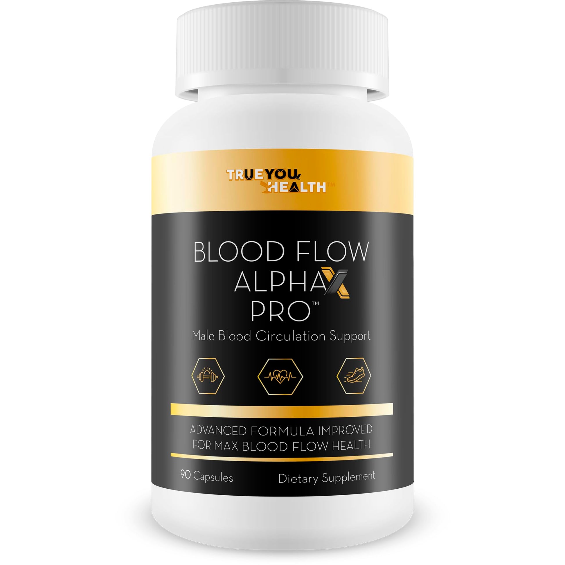 True You Health Blood Flow Alpha X Pro Capsules, 90 Count