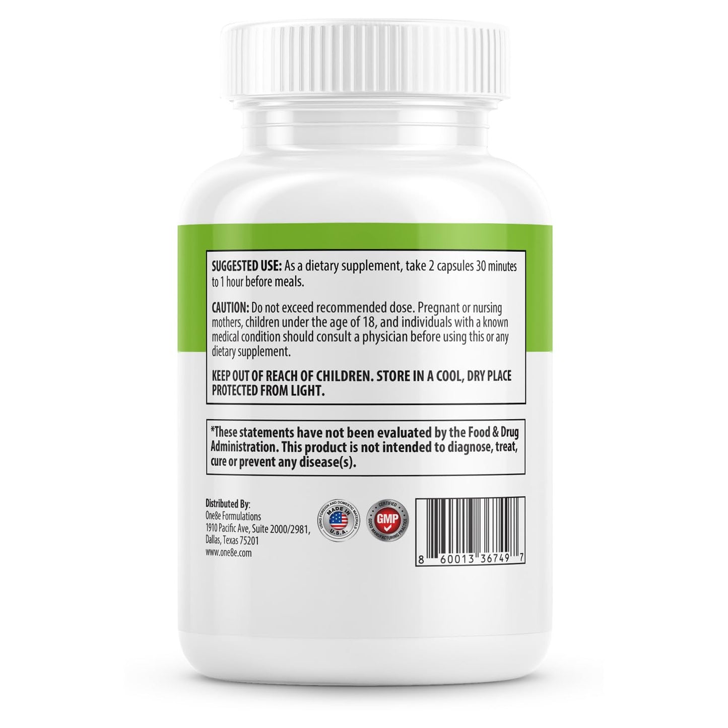ONE8E Garcinia Cambogia Extract Capsules, 60 Capsules