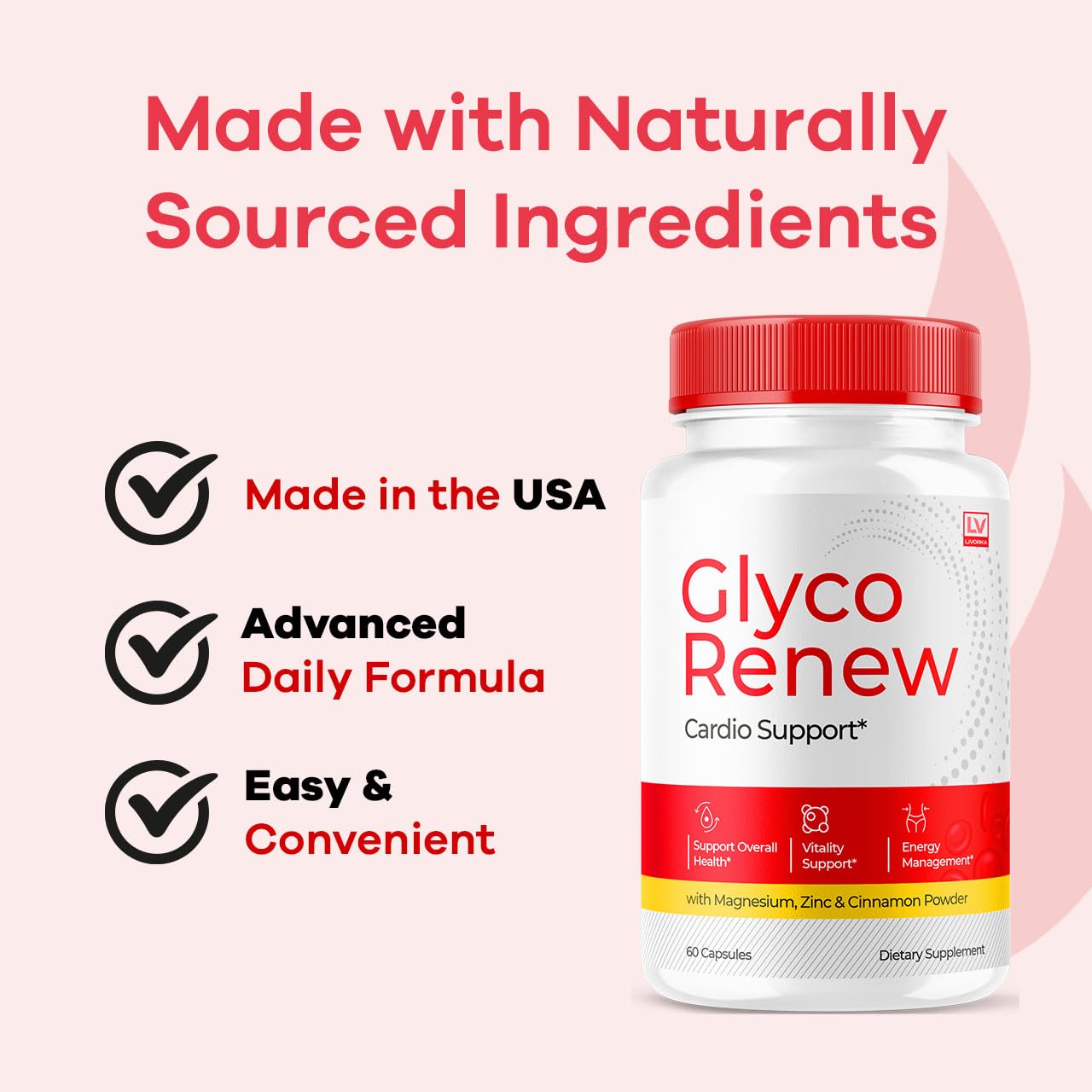 LIVORKA Glyco Renew Capsules 300 Count