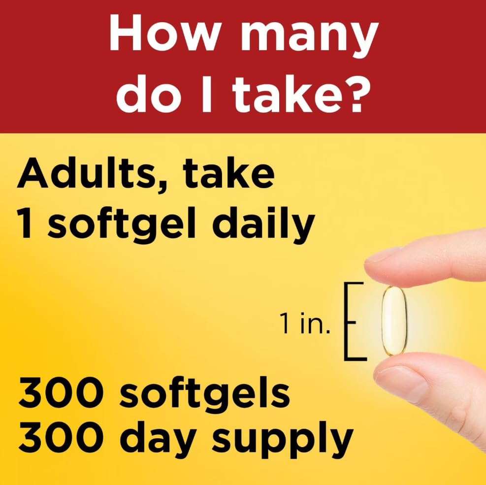 Generic Nature Flaxseed Oil 1400mg Softgel 300 Softgels