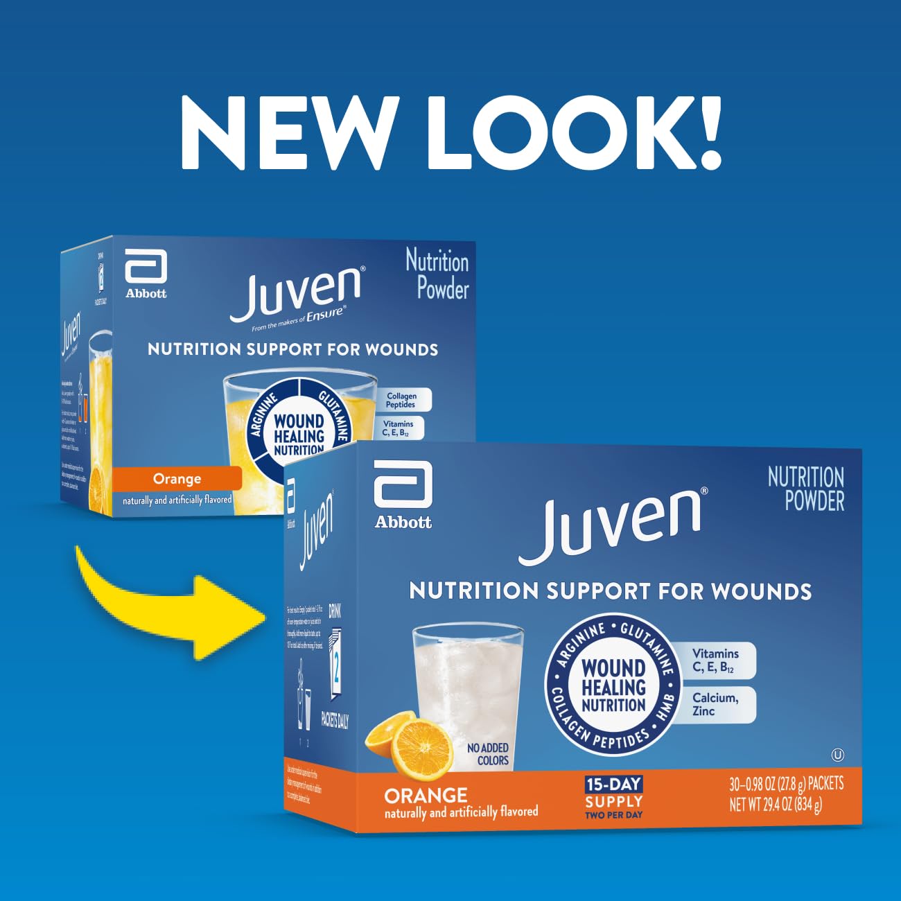 Juven Nutrition Support for Wound Healing Powder 30 Count
