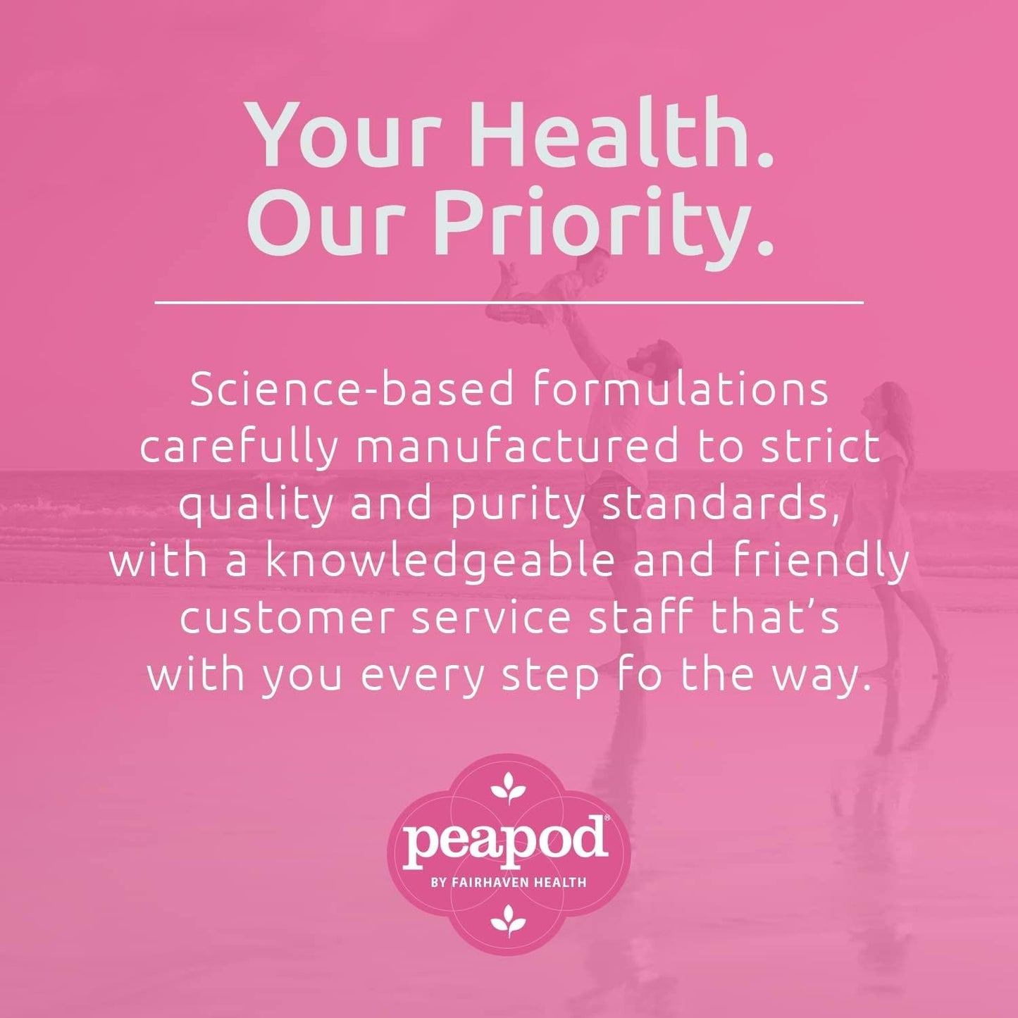 Fairhaven Health Peapod Prenatal Multivitamin Tablets 60 Count