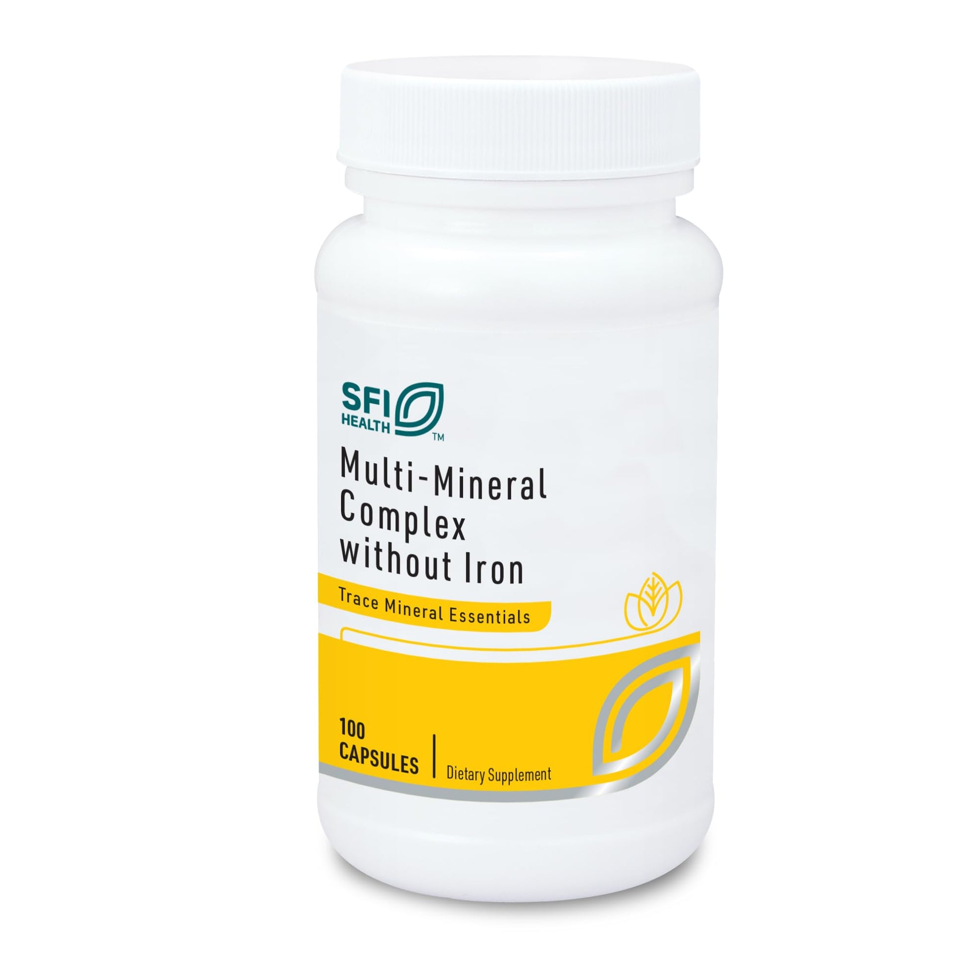 SFI Health Multi-Mineral Complex Without Iron Capsules 100