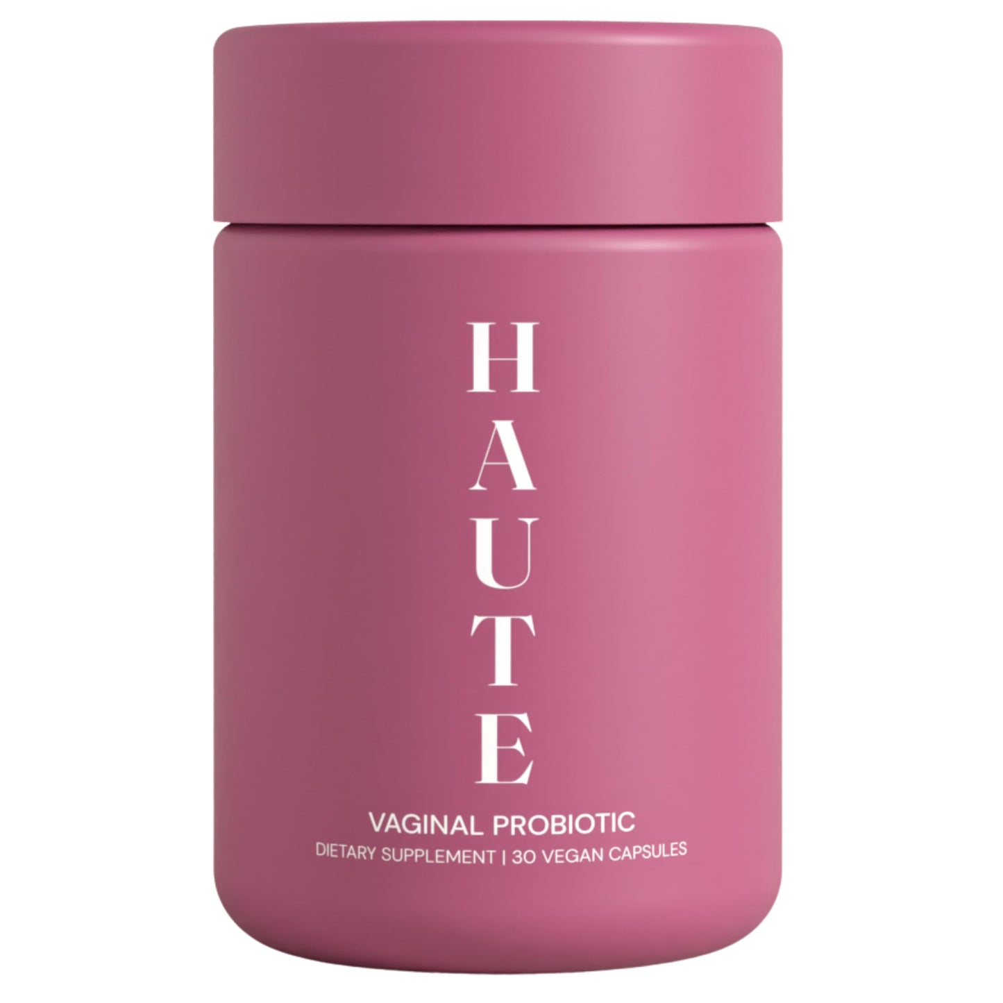 HAUTE Vaginal Probiotics with Prebiotics and Lactobacillus Crispatus Capsules, 30 Count