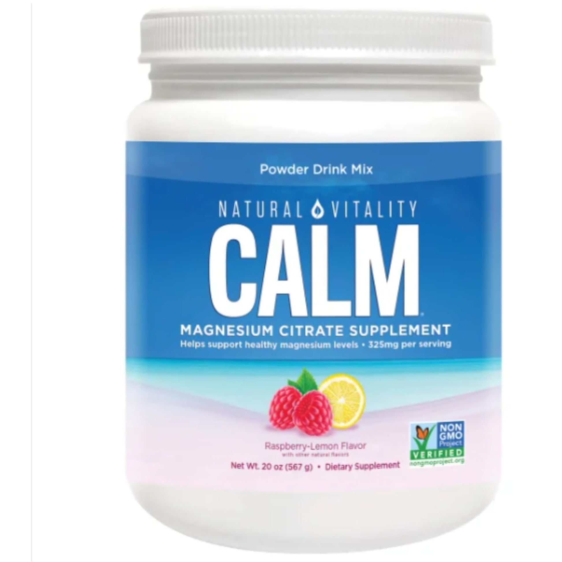 Generic Natural-Vitality Calm Magnesium Citrate Powder, 20 oz