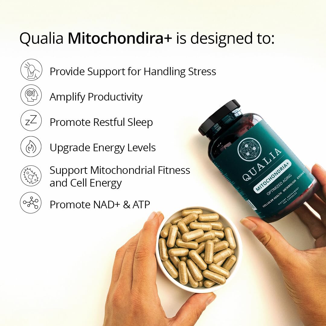 QUALIA LIFE SCIENCES Mitochondria+ 160 Capsules