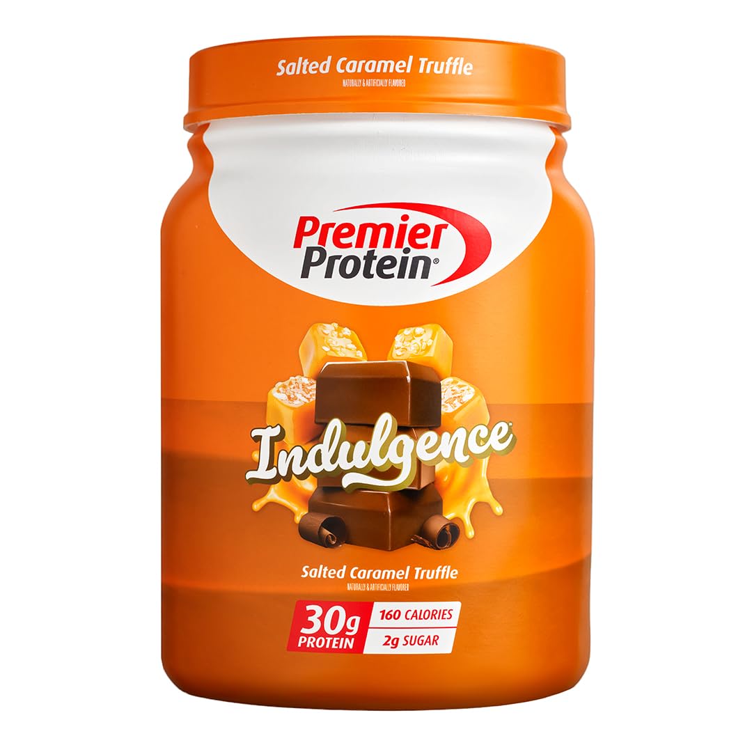 Premier Protein Powder Indulgence Salted Caramel Truffle, 24.5 oz