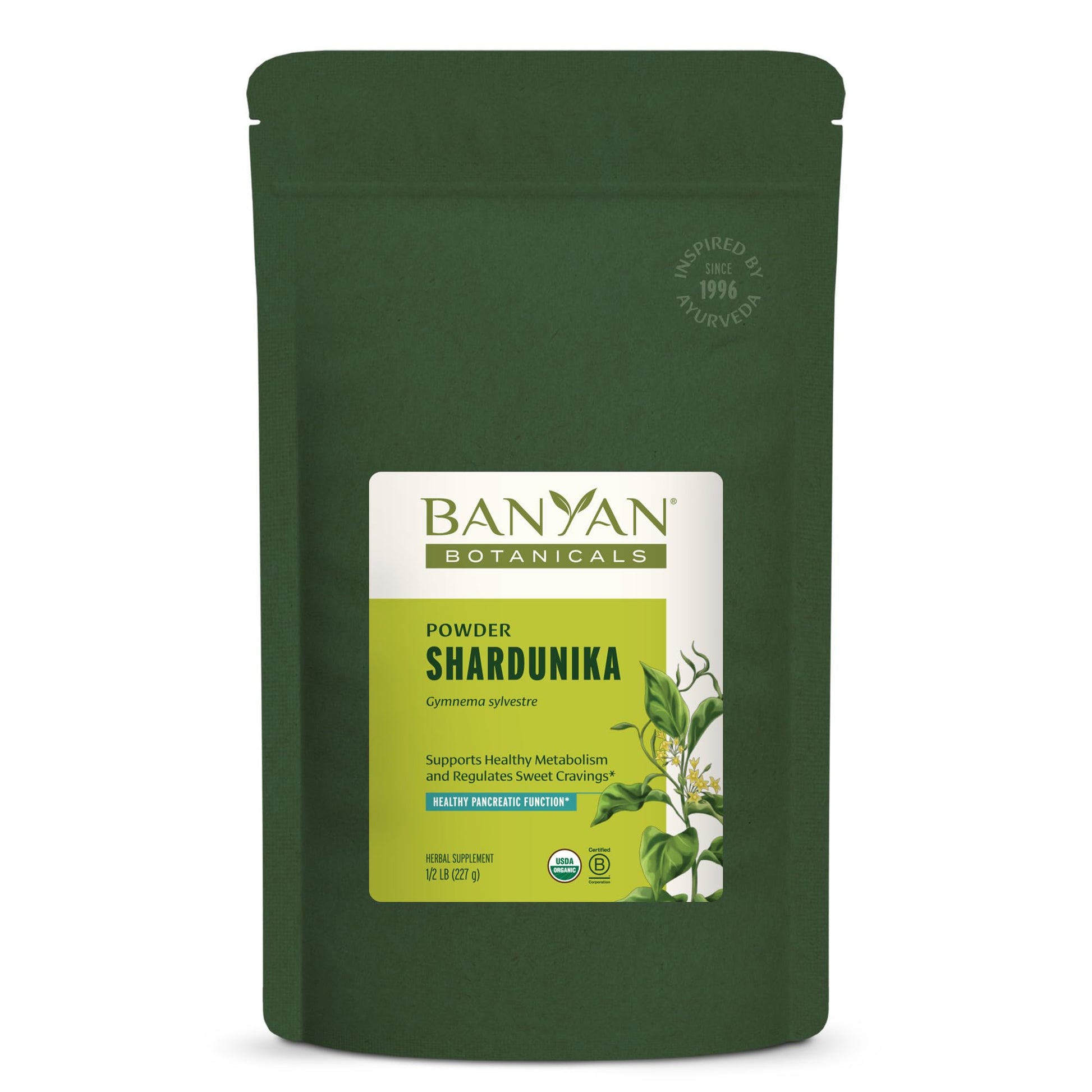 Banyan Botanicals Shardunika Powder (Gymnema Sylvestre), 8 oz
