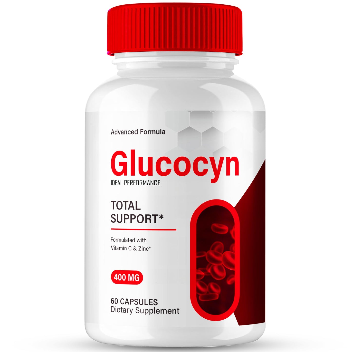 IDEAL PERFORMANCE Glucocyn Blood Support Capsules, 60 Count