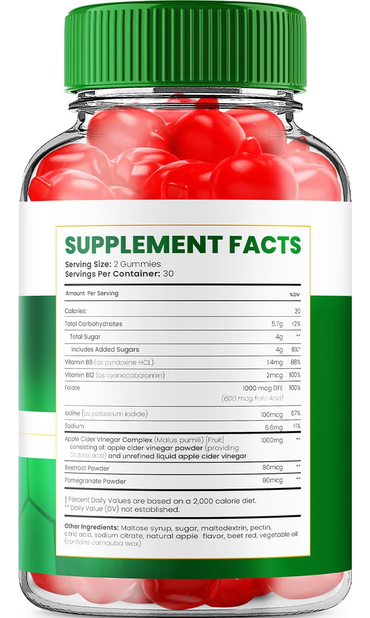 Indelo Peak Trim Keto ACV Gummies 180 Gummies
