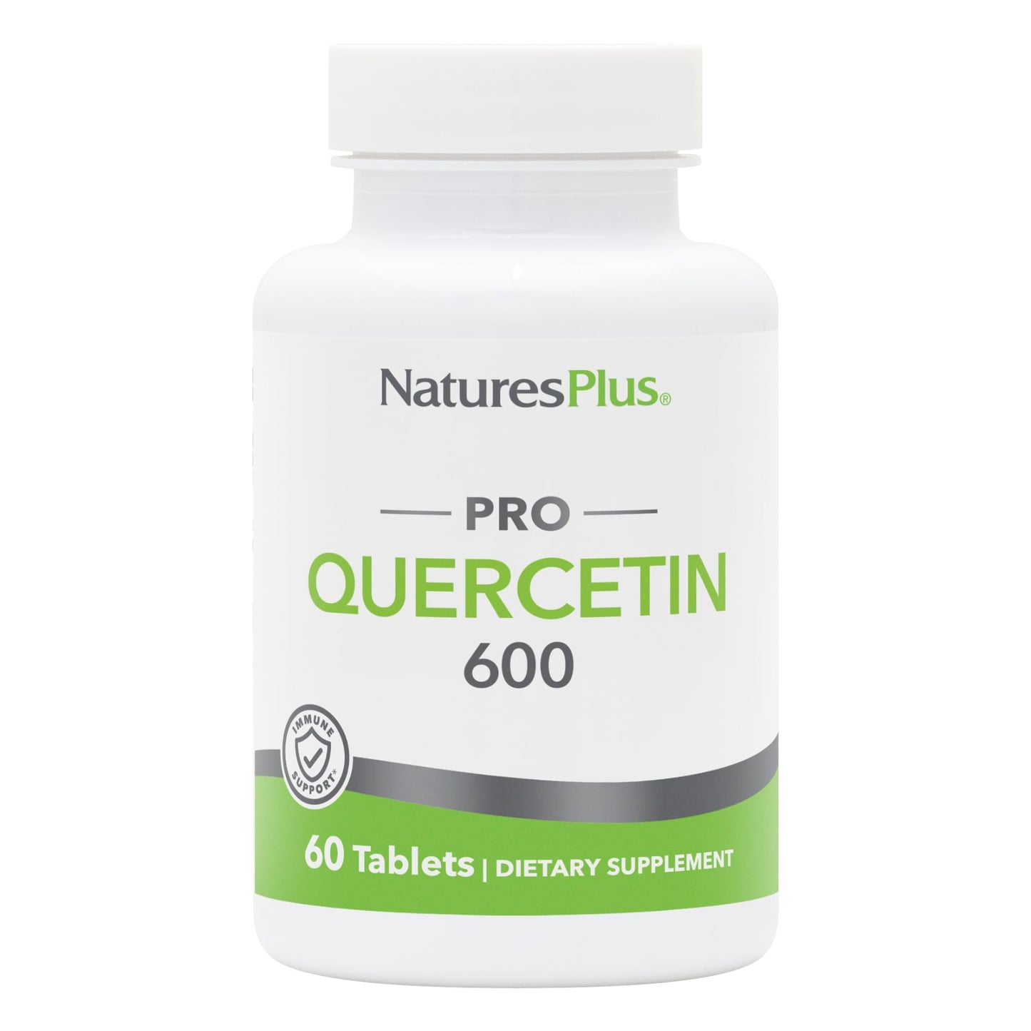 NaturesPlus PRO Quercetin 600 mg Tablets, 60 Count