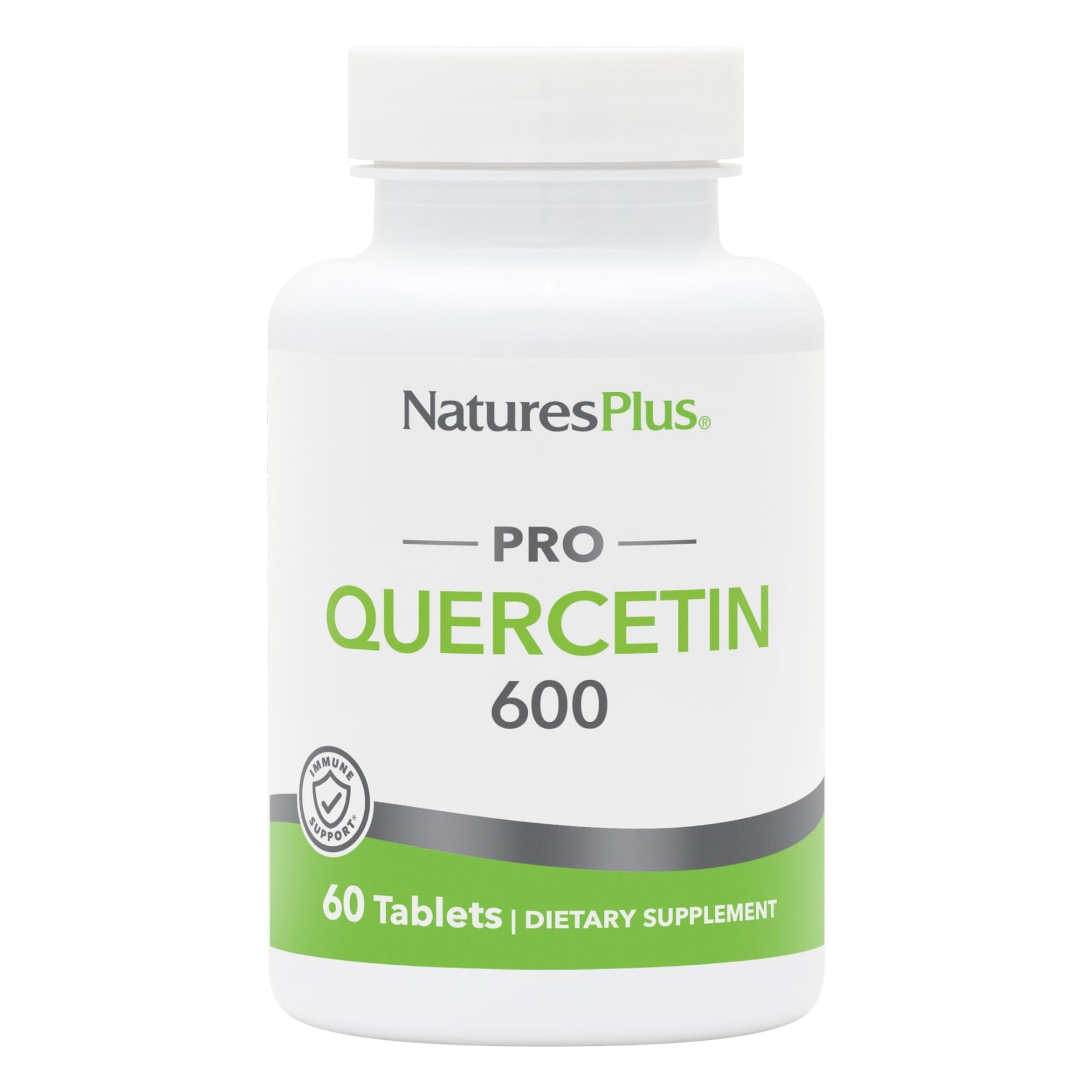 NaturesPlus PRO Quercetin 600 mg Tablets, 60 Count