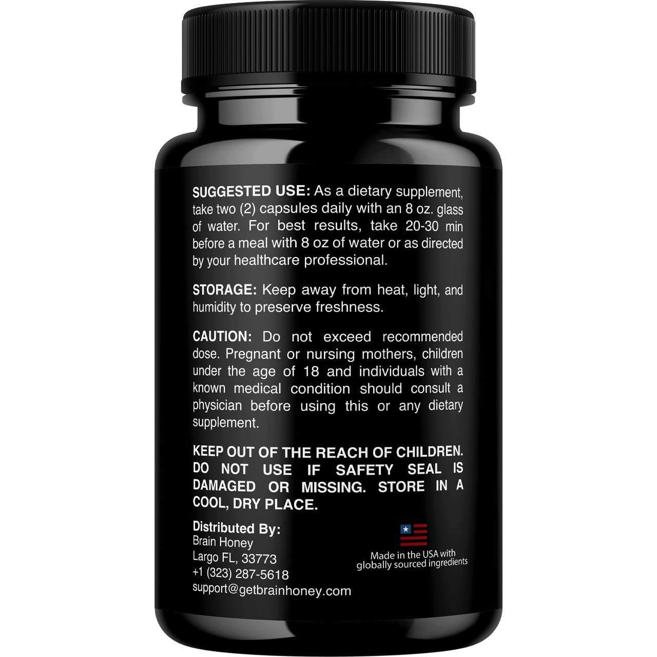 Valdivia Brain Honey Capsules, 60 Capsules