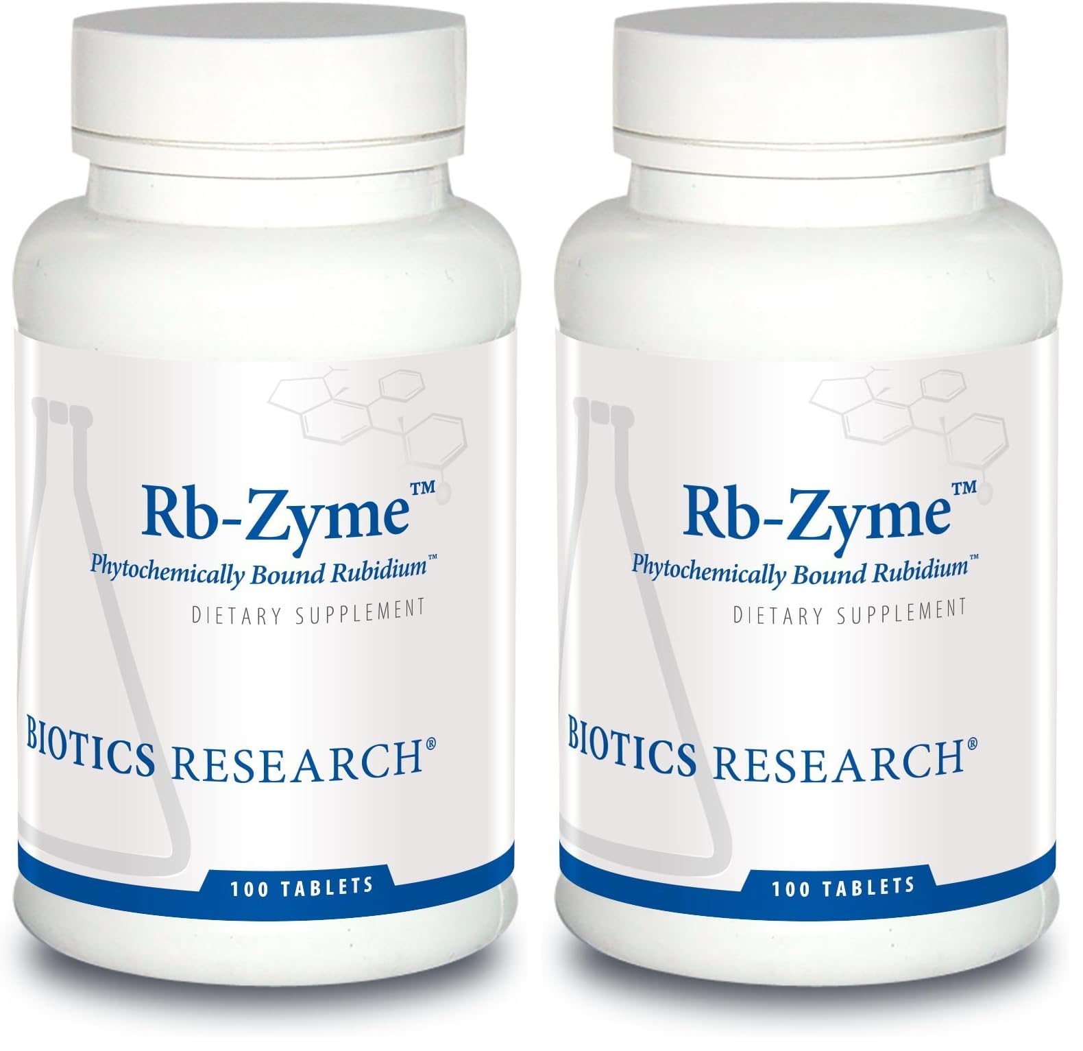 Biotics Research Rb Zyme Whole Food Rubidium Source, Ultra Trace Mineral, Glandular Health 200 Tablets