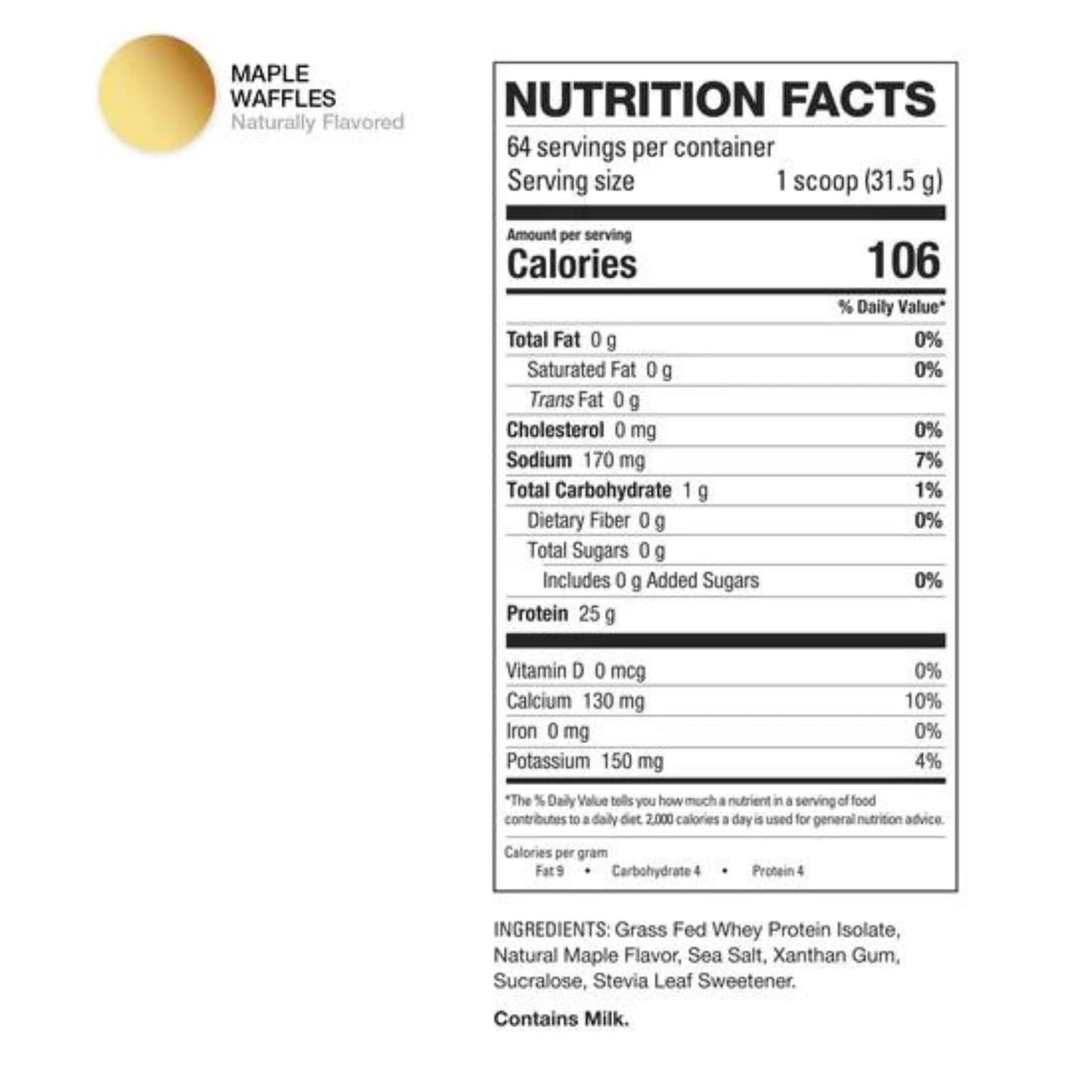 HD MUSCLE ProHD Protein Whey Isolate Powder, 33 Servings