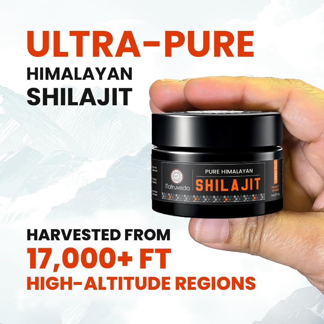 Natruveda Shilajit Softgel, 1 Count