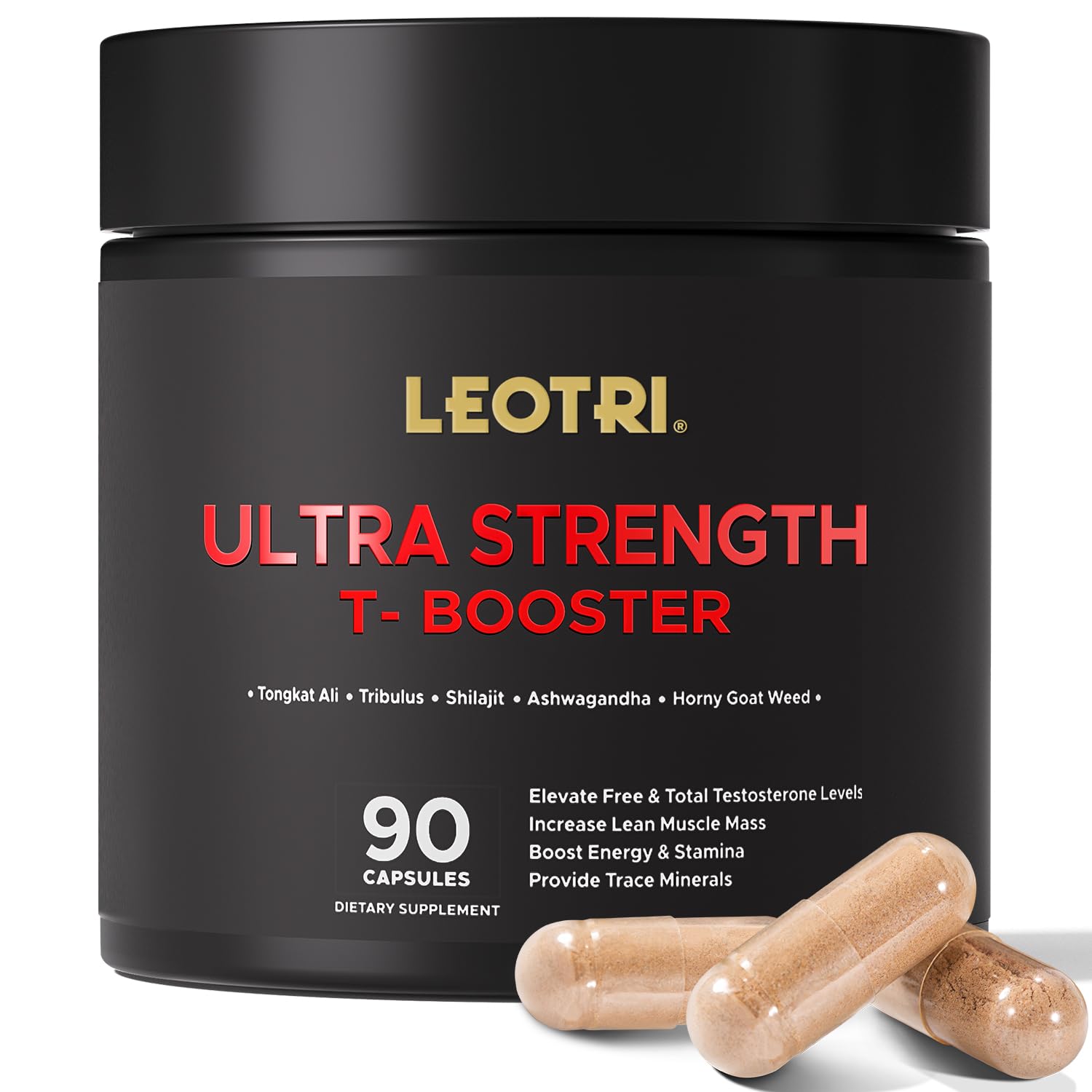 Leotri Ultra Strength T-Booster for Men Capsule, 90 Capsules